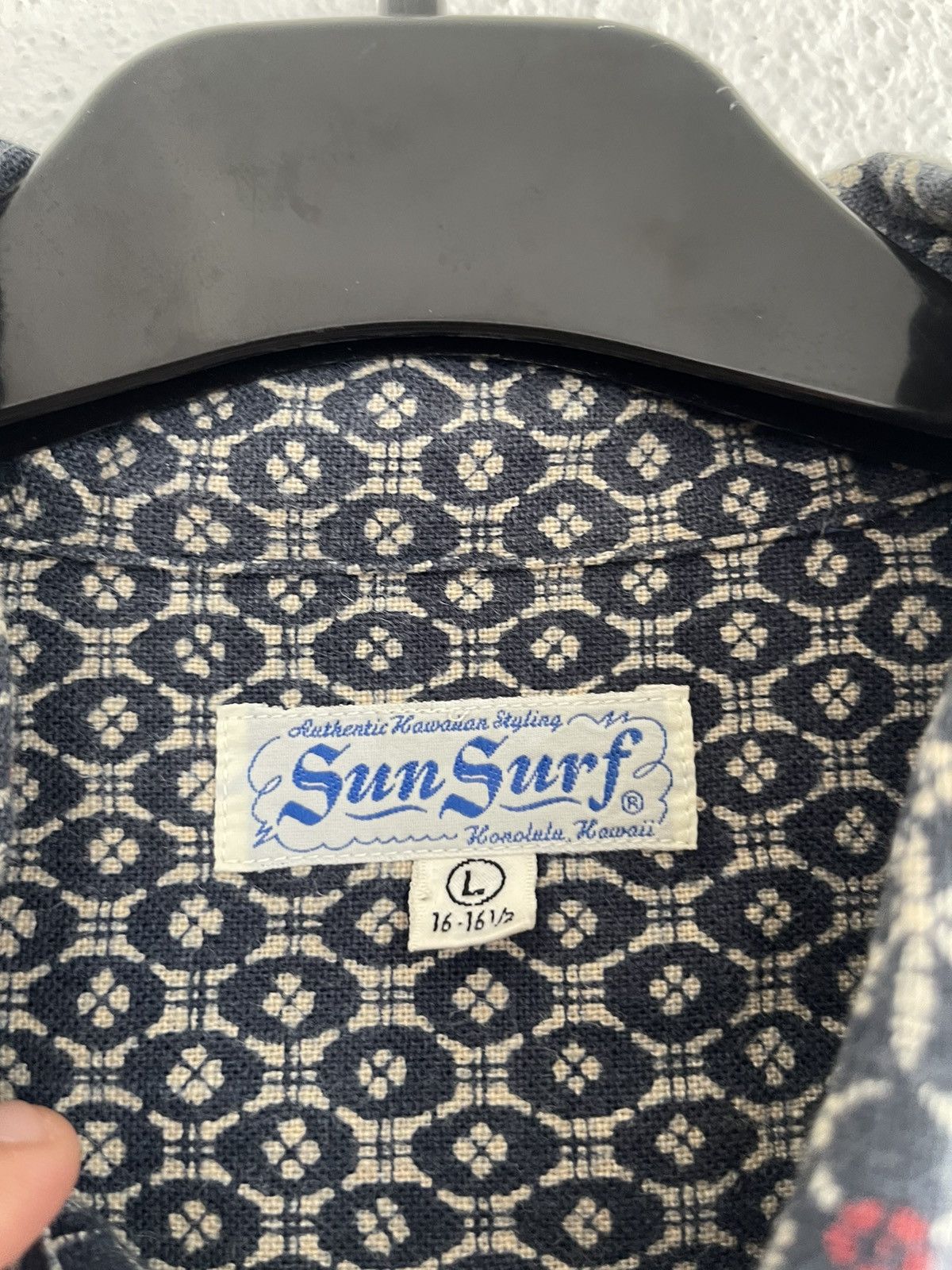 Sun Surf Sun Surf Indigo Dyed Button Shirt Size US L / EU 52-54 / 3 - 5 Thumbnail