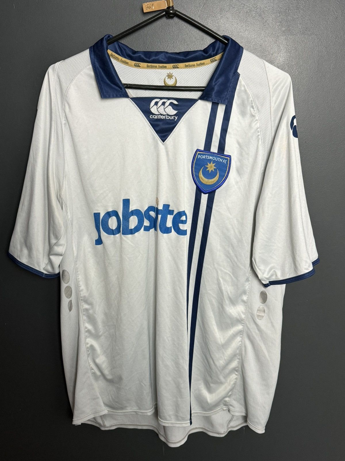 Canterbury of New Zealand Portsmouth 09/10 Away Football Jersey Size US XL / EU 56 / 4 - 1 Thumbnail