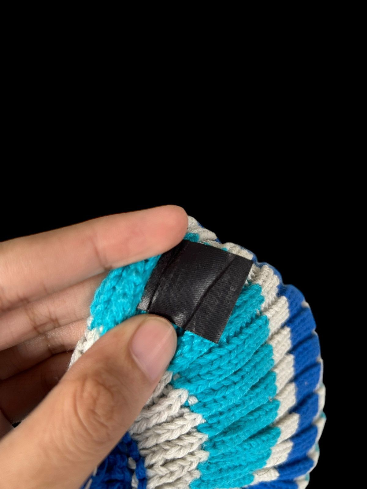 Japanese Brand × Kapital × Vintage Crochet Knitted handmade Beanie Hats Rare ☠️☠️ Size ONE SIZE - 10 Thumbnail