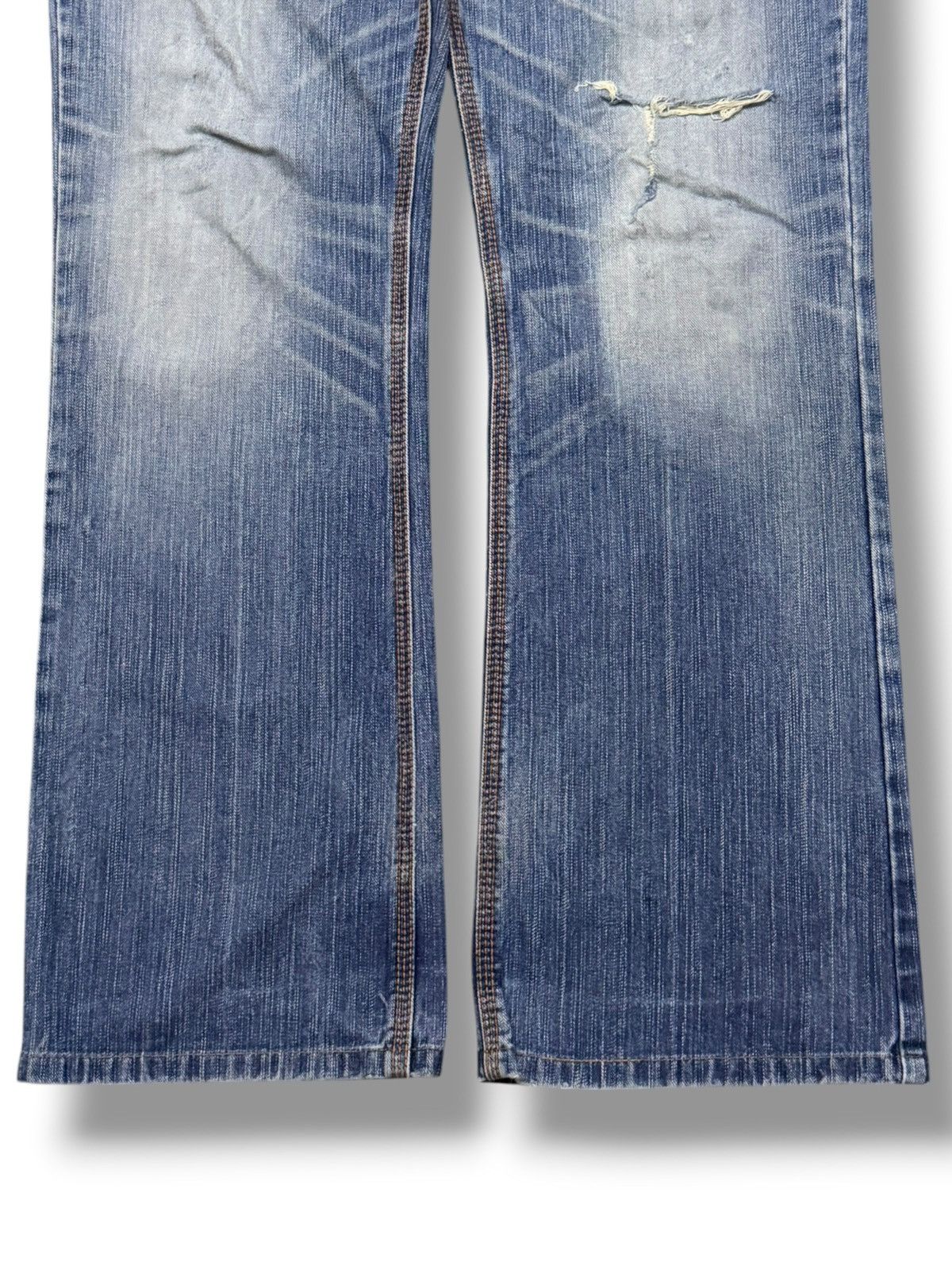 Edwin Vintage Edwin 411XVS Japan Denim Jeans | Y2K Bootcut | W34 Size US 34 / EU 50 - 6 Thumbnail