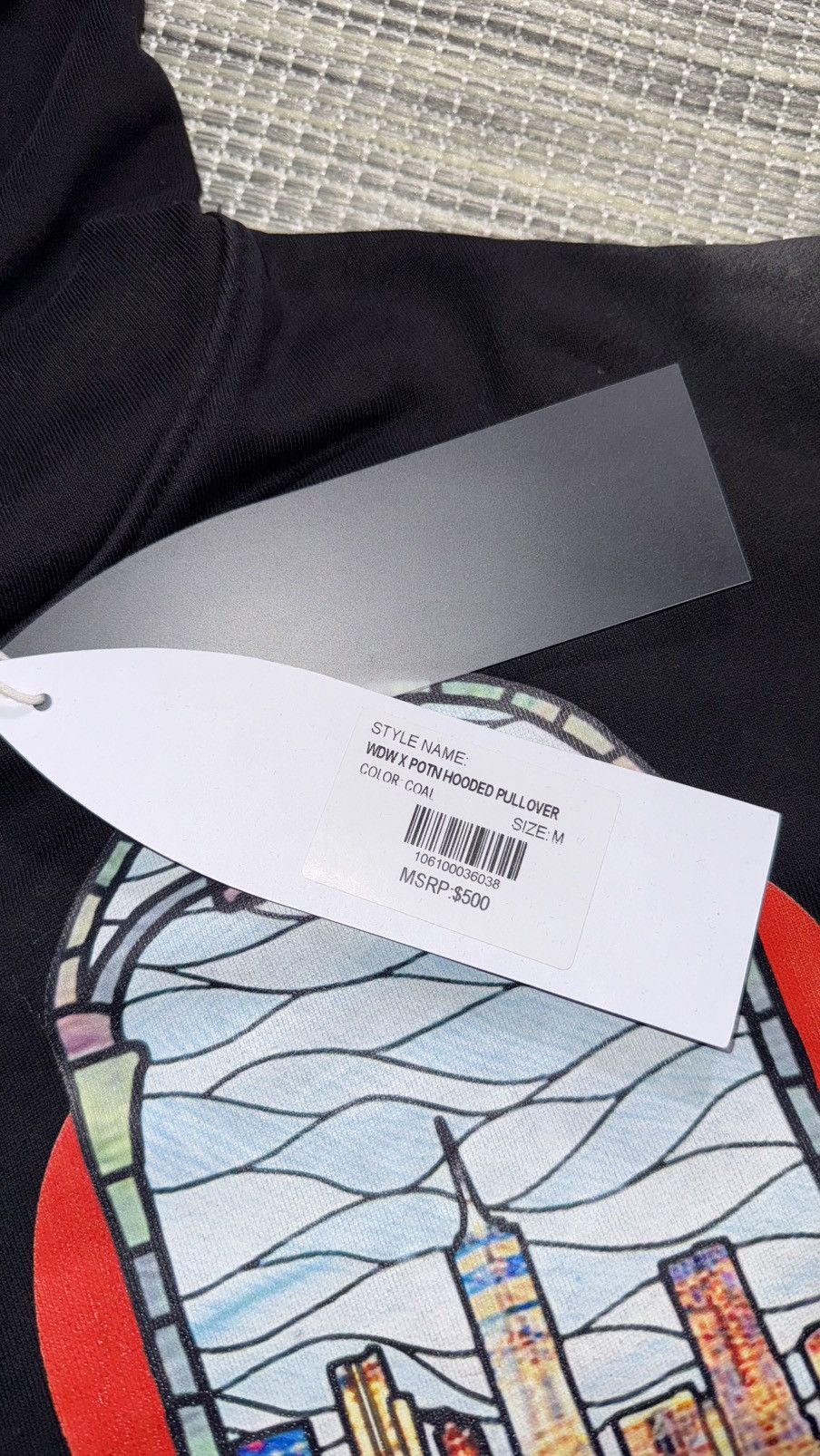 Who Decides War WDW x POTN Coal Hoodie Size US M / EU 48-50 / 2 - 3 Thumbnail