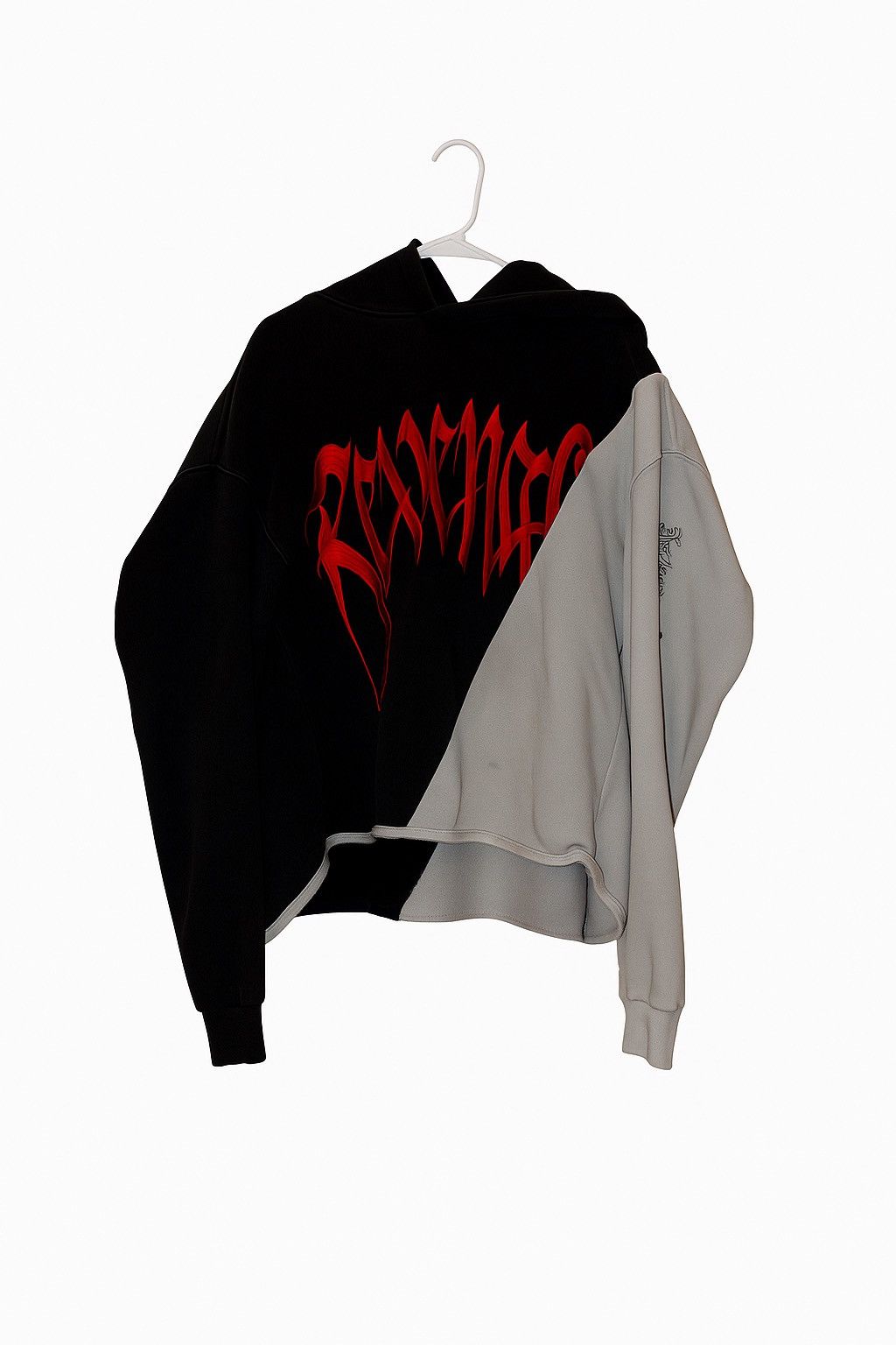 Black/ Gray Revenge Hoodie
