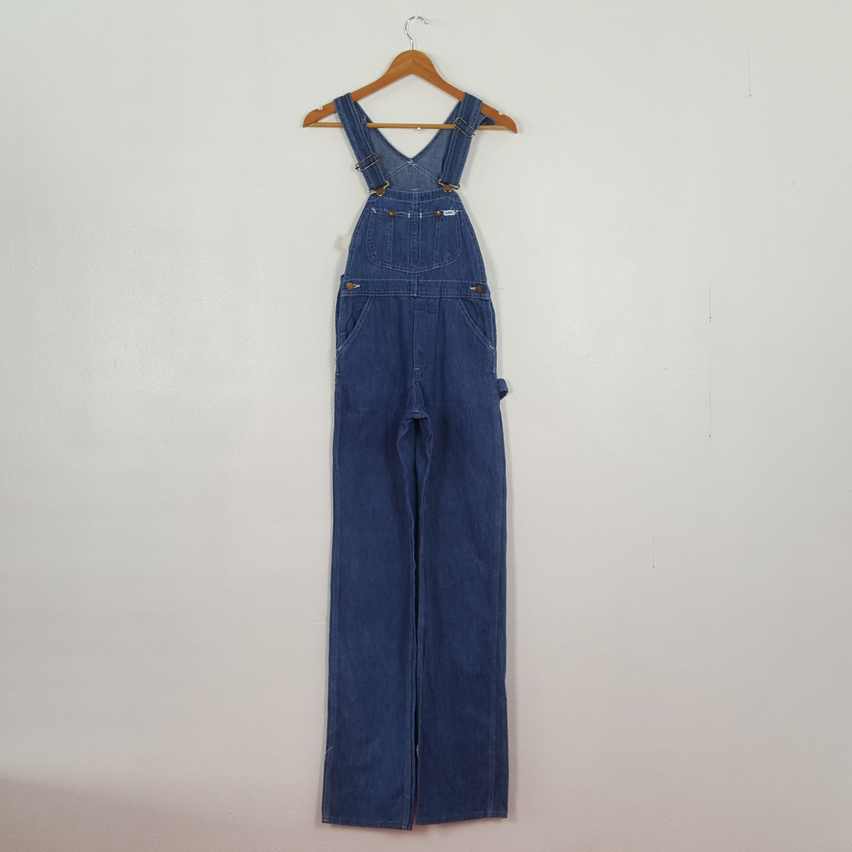 Lee Vintage Lee Overall Fashion Style Denim Jeans C318N3 Size 26" / US 2 / IT 38 - 1 Thumbnail