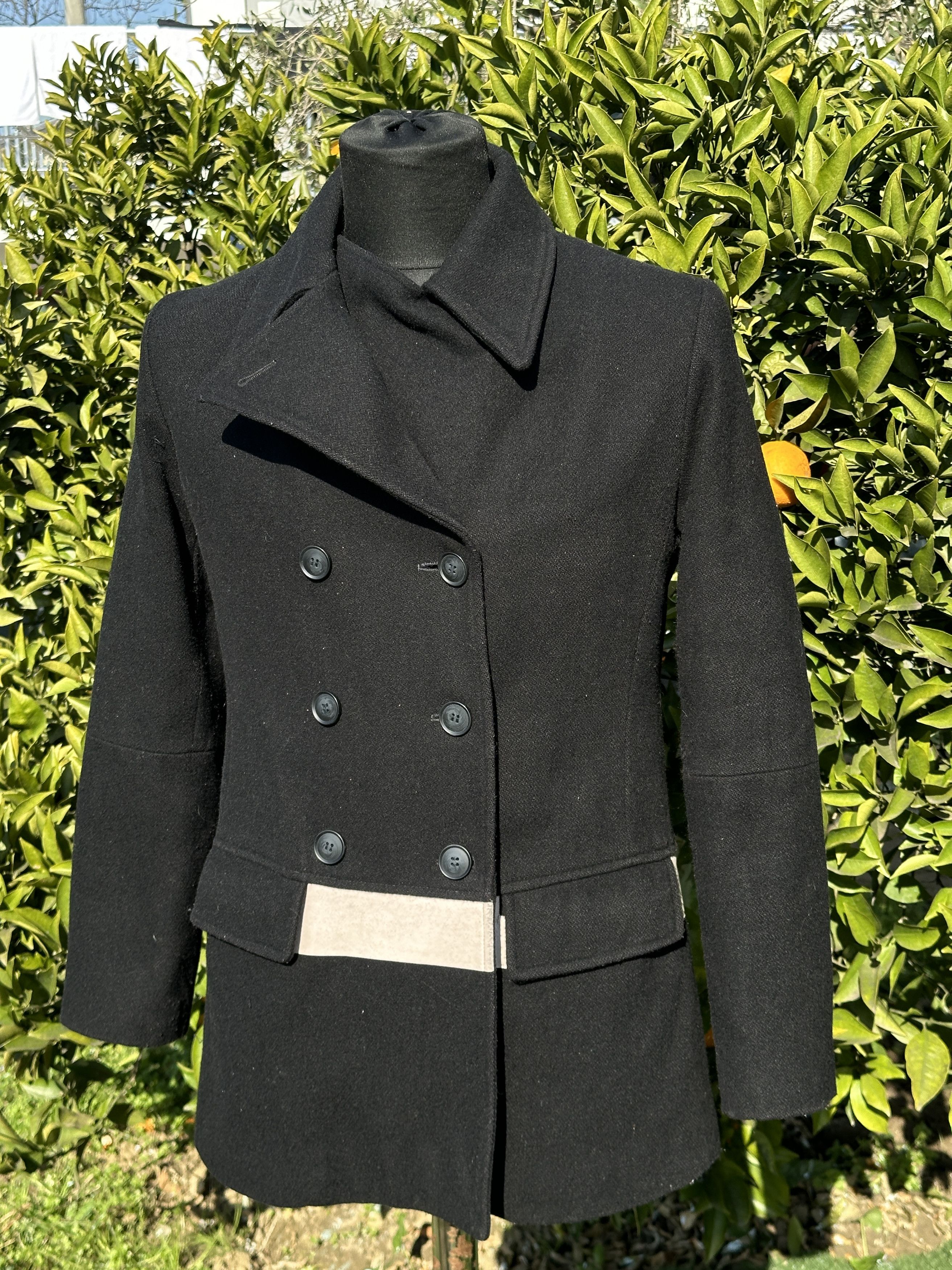 Helmut Lang 1996 Helmut Lang Double Breasted Jacket Coat Size 42 Xs S Size M / US 6-8 / IT 42-44 - 4 Thumbnail