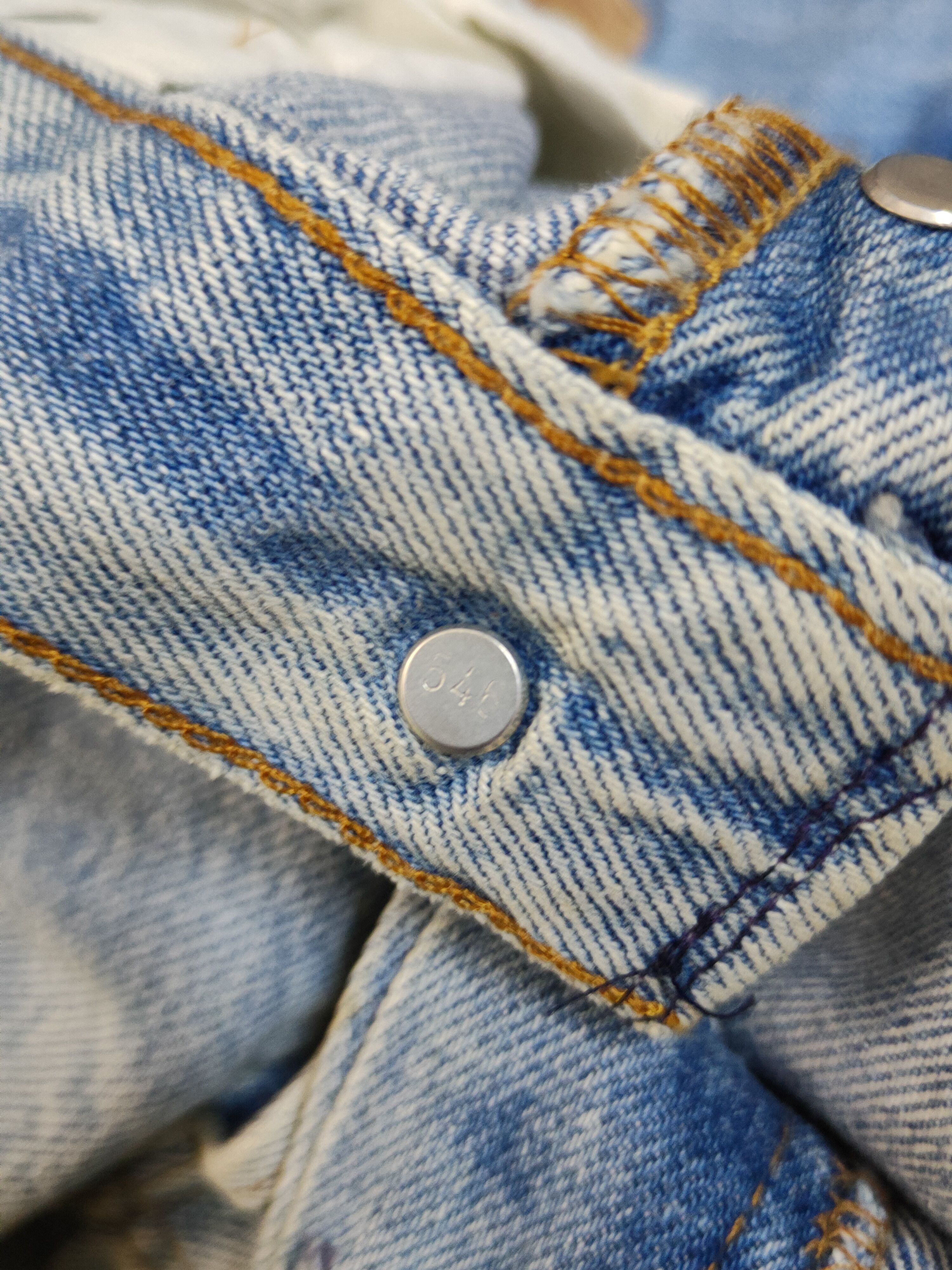 Levi's Levi's vintage faded Distressed Ripped denim Jeans #W1304 Size US 29 - 14 Thumbnail