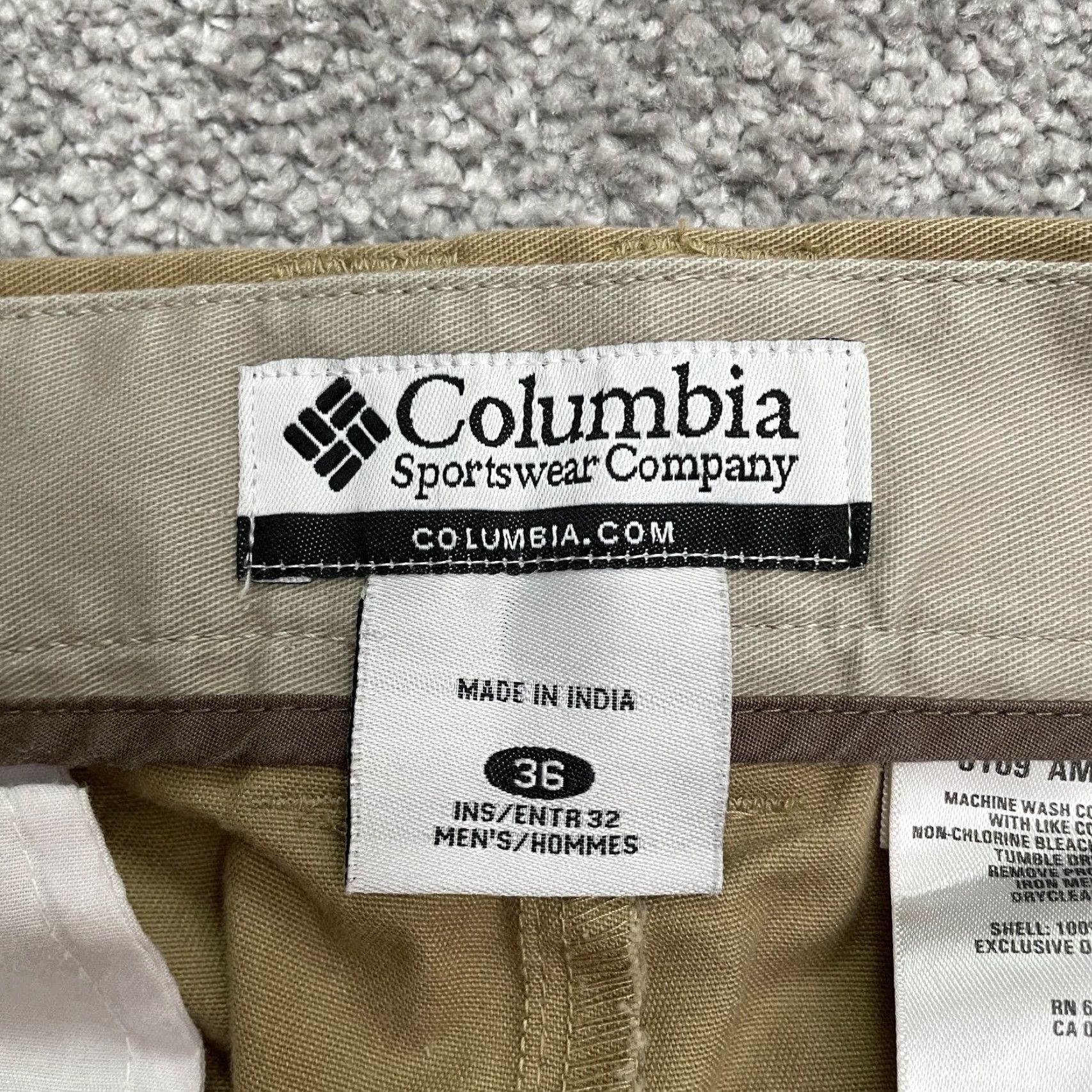 Vintage Columbia Iron Mountain Pants Mens 36x32 Brown 100% Cotton Outdoor Size US 36 / EU 52 - 6 Thumbnail