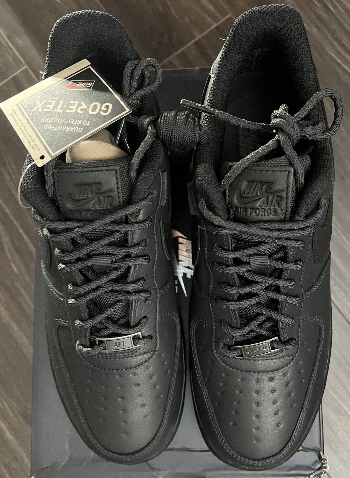 Nike Nike Air force1 Gore Tex Black 10US Size US 10 / EU 43 - 2 Thumbnail