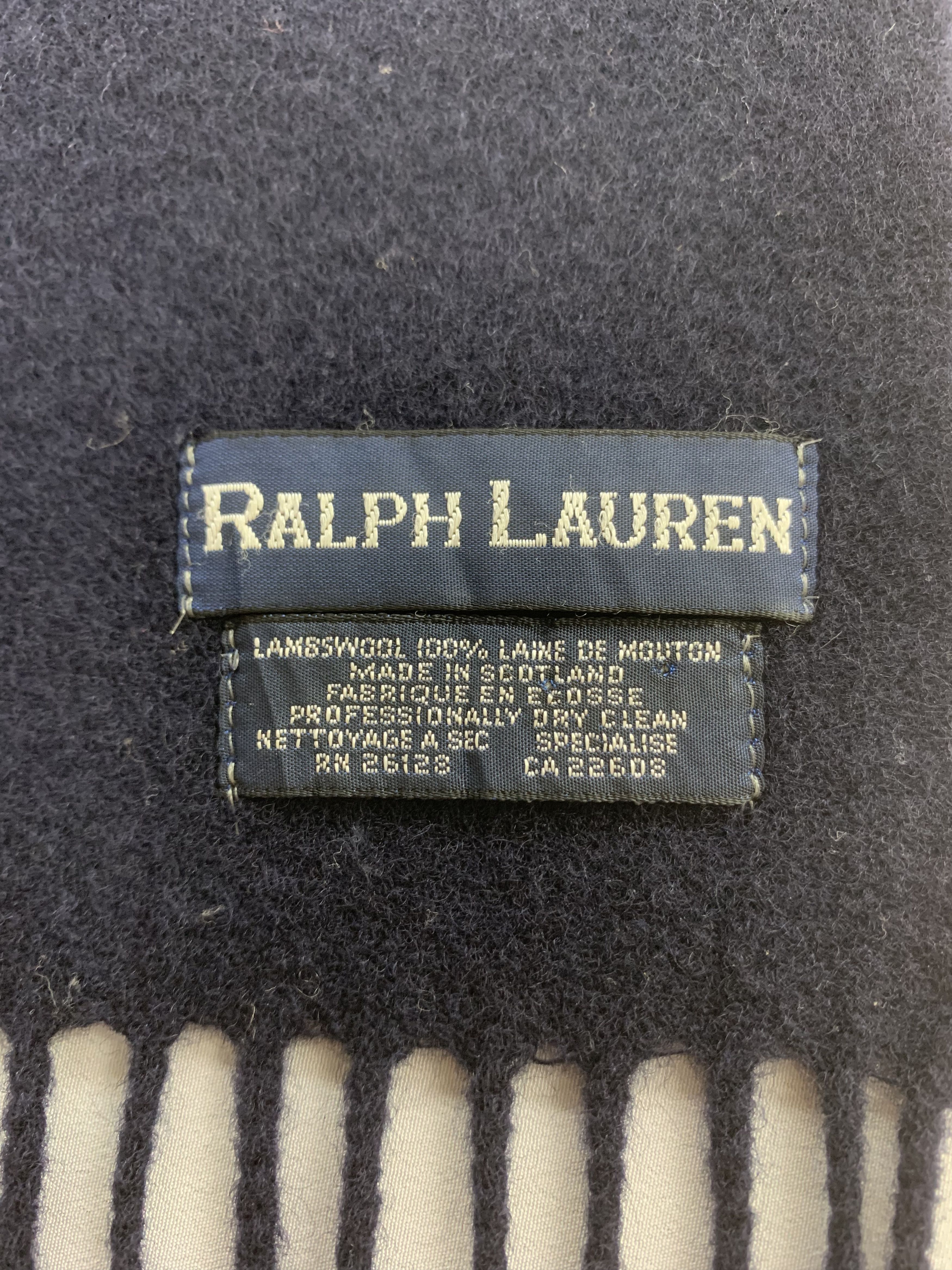 Ralph Lauren Ralph Lauren Kids Scarf Wool Muffler Neck Wrap BL2084 Size ONE SIZE - 6 Thumbnail