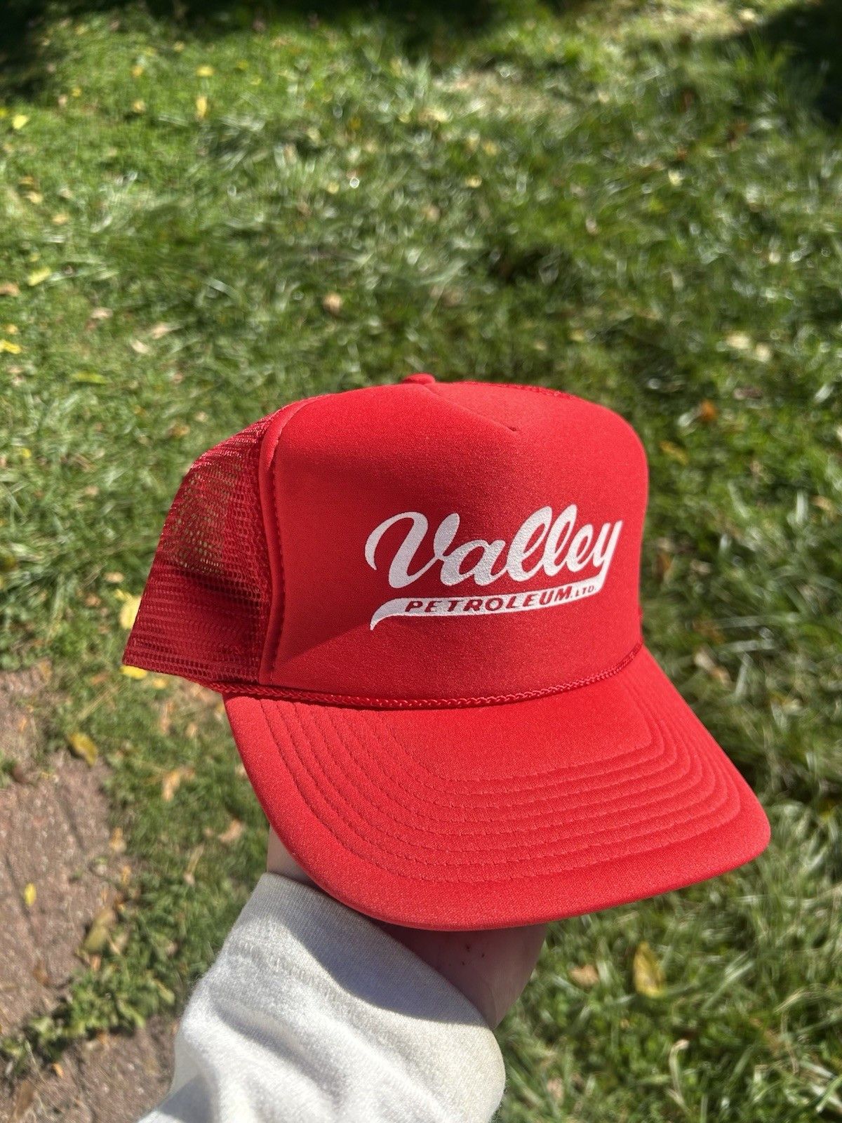 Vintage Vtg trucker hat valley petroleum Michigan spell out script Size ONE SIZE - 1 Thumbnail
