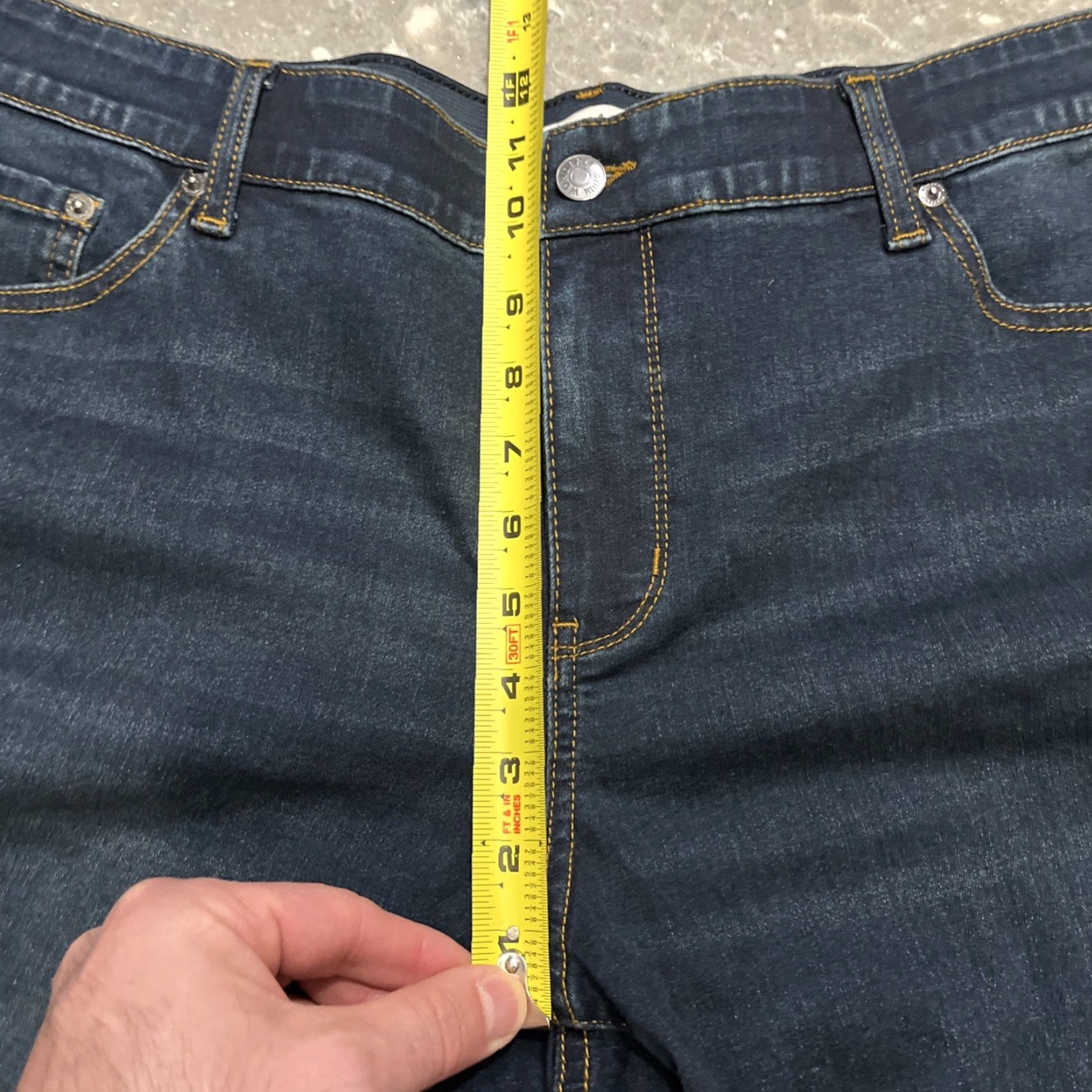 Vintage Wonderly Plus Size Mid Rise Bootcut Blue Jeans Size 14W User: Wonderly Plus Size Mid Rise Bootcut Blue Jeans Size 14W Size 36" / US 14 / IT 50 - 5 Thumbnail