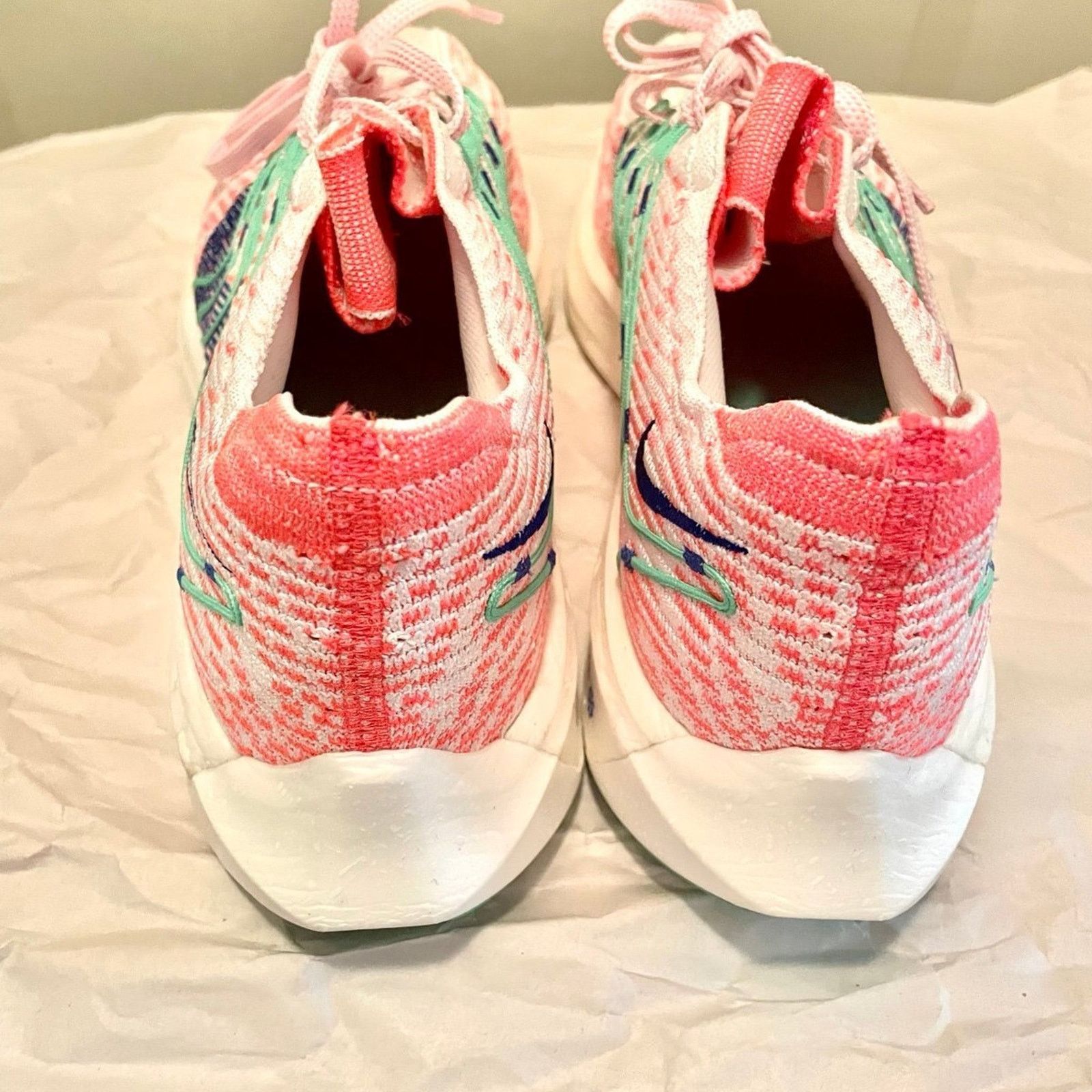 Nike Nike Pegasus Turbo Flyknit Hot Punch Electric Algae Size US 12 / IT 42 - 4 Thumbnail