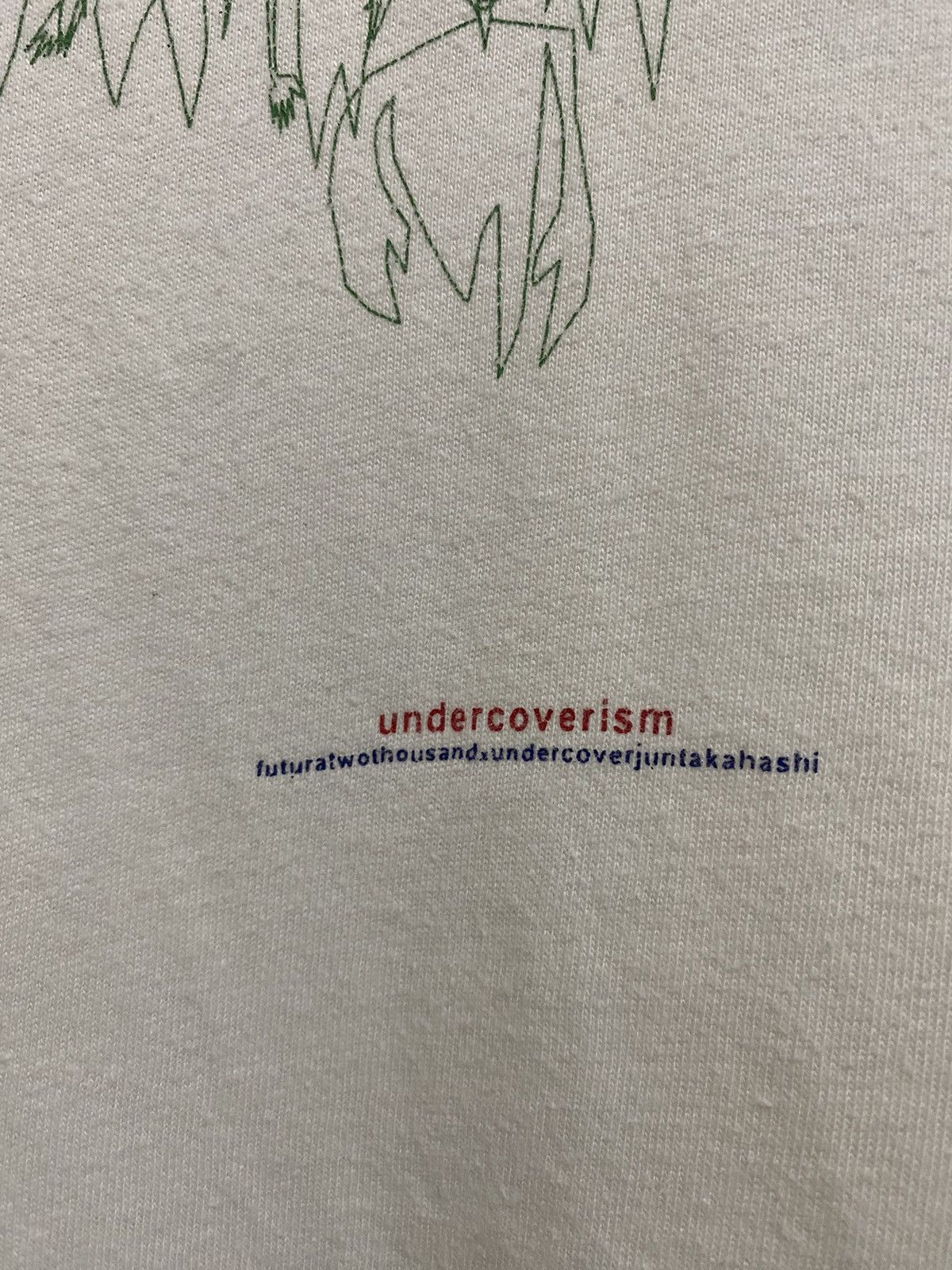 Futura × Undercover × Vintage Vintage Undercoverism X Futura 2000 Tshirt Size US XL / EU 56 / 4 - 3 Thumbnail