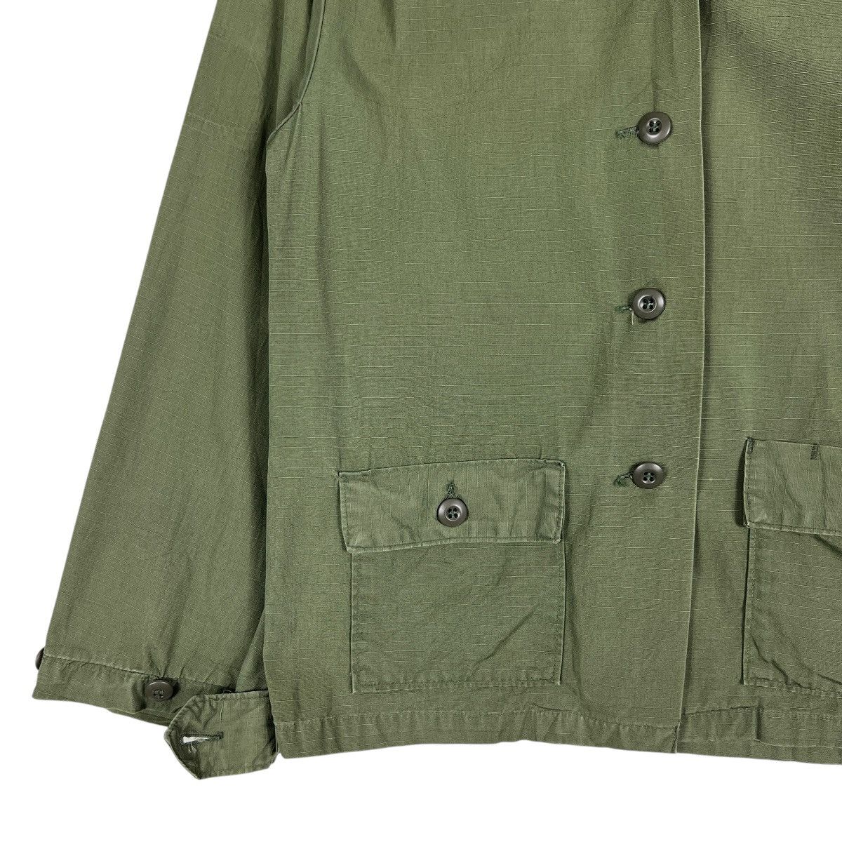 Vintage Vintage Military Shirt Utility Cotton Poplin Og 107 Size XL / US 12-14 / IT 48-50 - 5 Thumbnail