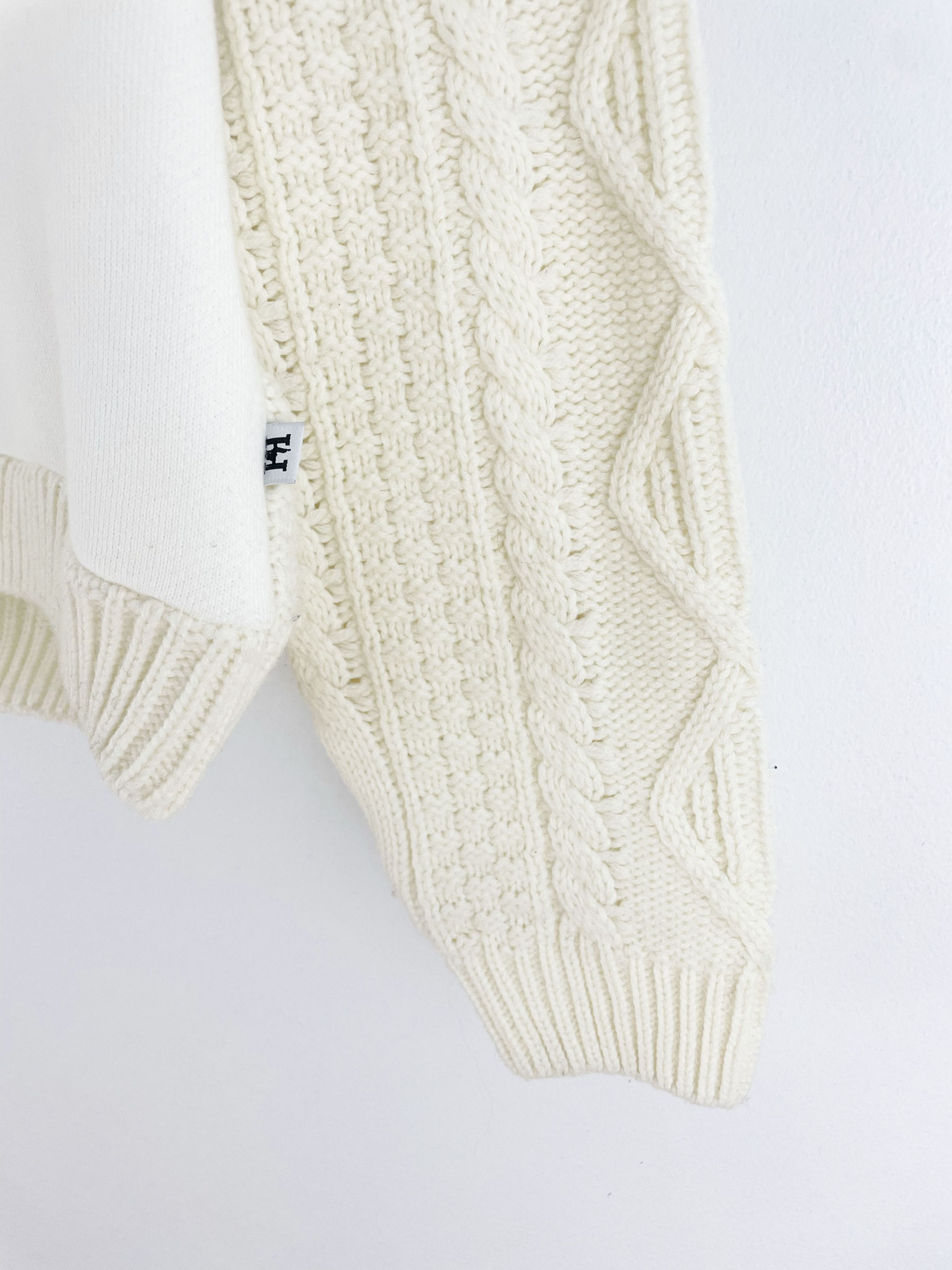 Hysteric Glamour No Future Cableknit Sweater Size US M / EU 48-50 / 2 - 4 Thumbnail