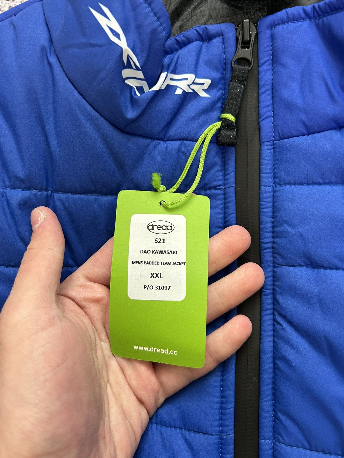 Japanese Brand × NASCAR New Dao Racing Kawasaki Green Team Racing Jacket Size US XXL / EU 58 / 5 - 11 Thumbnail