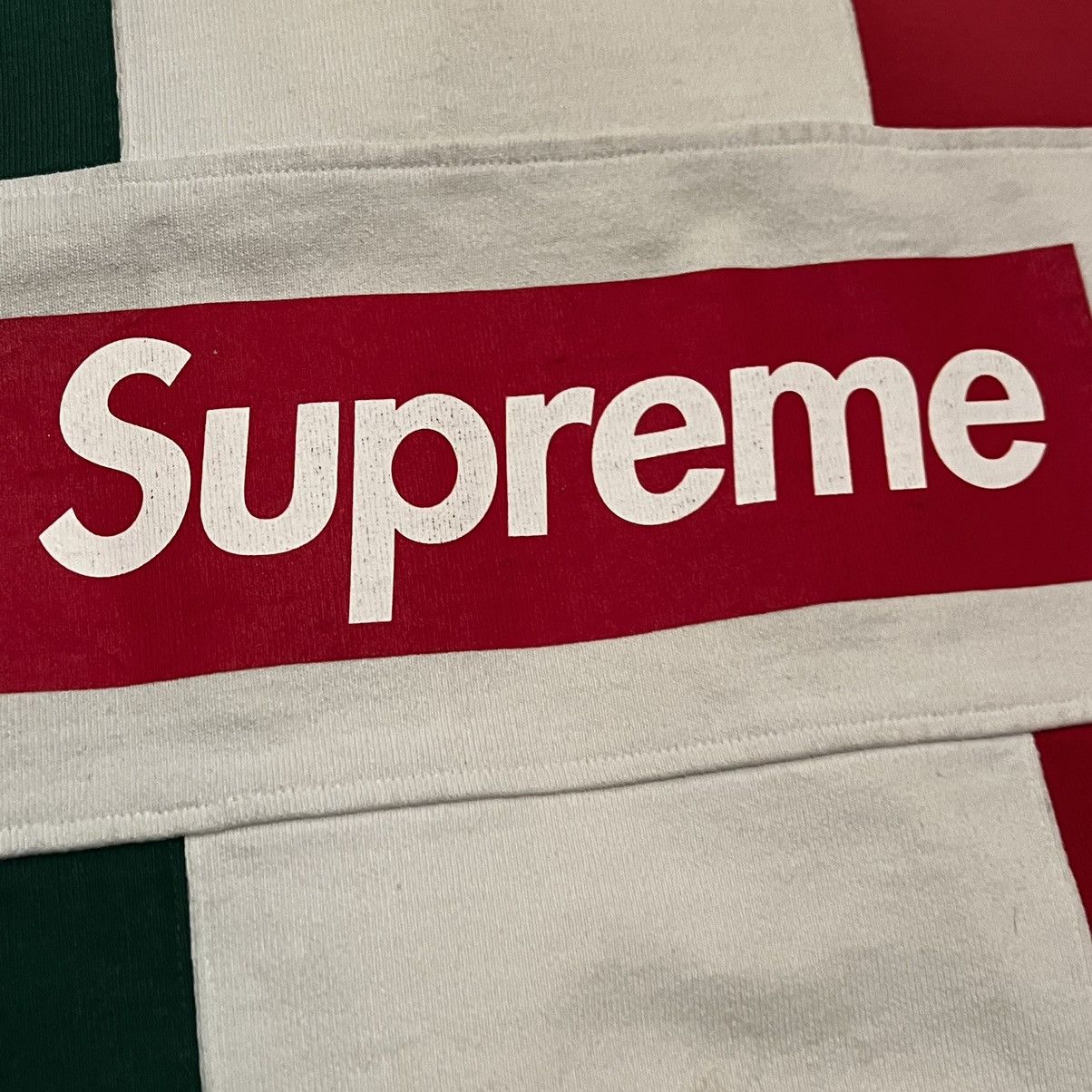 Supreme Supreme Split Box Logo Rugby Top Size US L / EU 52-54 / 3 - 21 Thumbnail