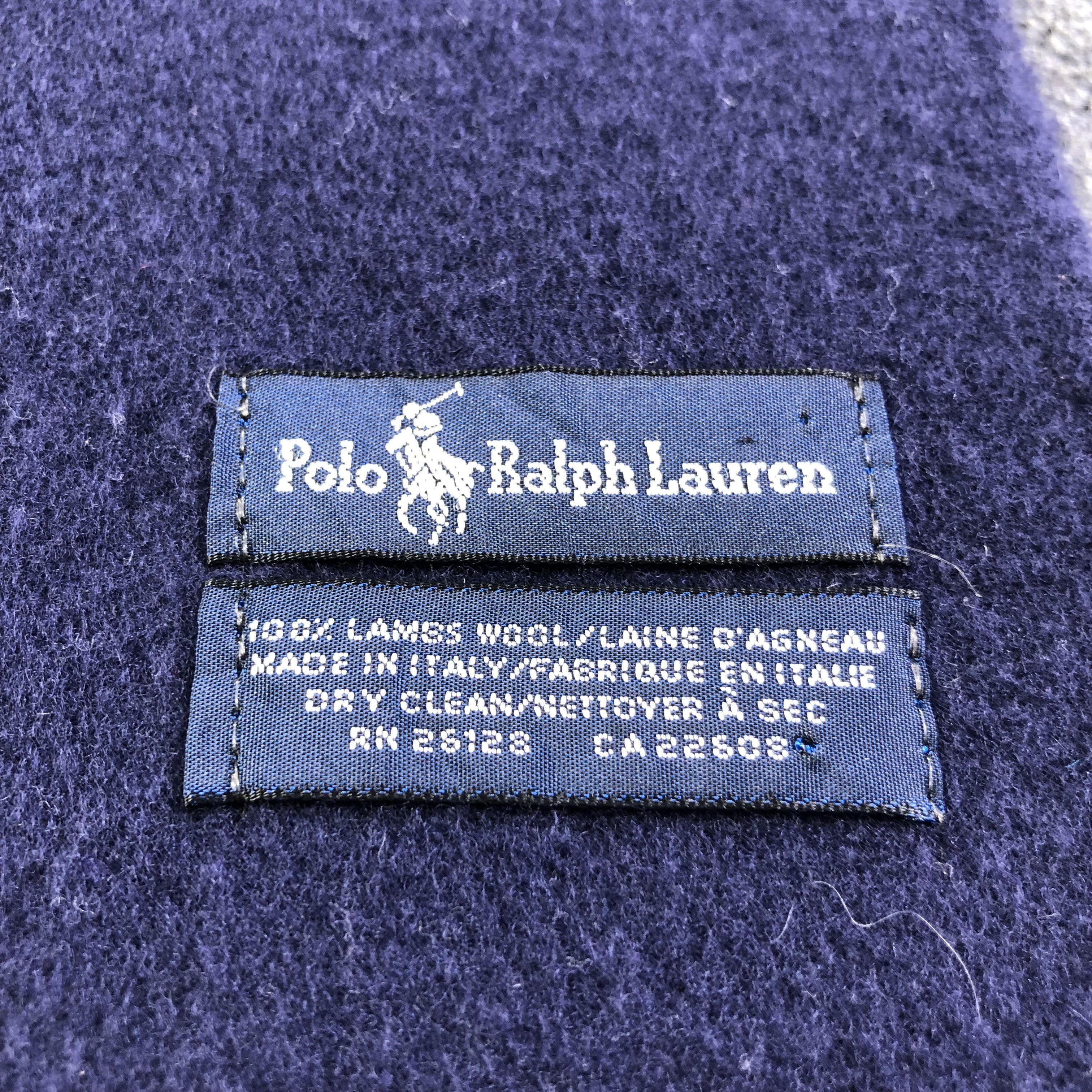 Polo Ralph Lauren Polo Ralph Lauren Wool Scarf Muffler V1853 Size ONE SIZE - 5 Thumbnail