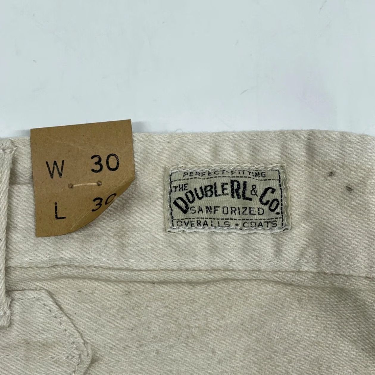Ralph Lauren RRL Ralph Lauren Carpenter Pants Size 30×30 Ivory Engineer Fit Repaired Men's Size US 30 / EU 46 - 3 Thumbnail