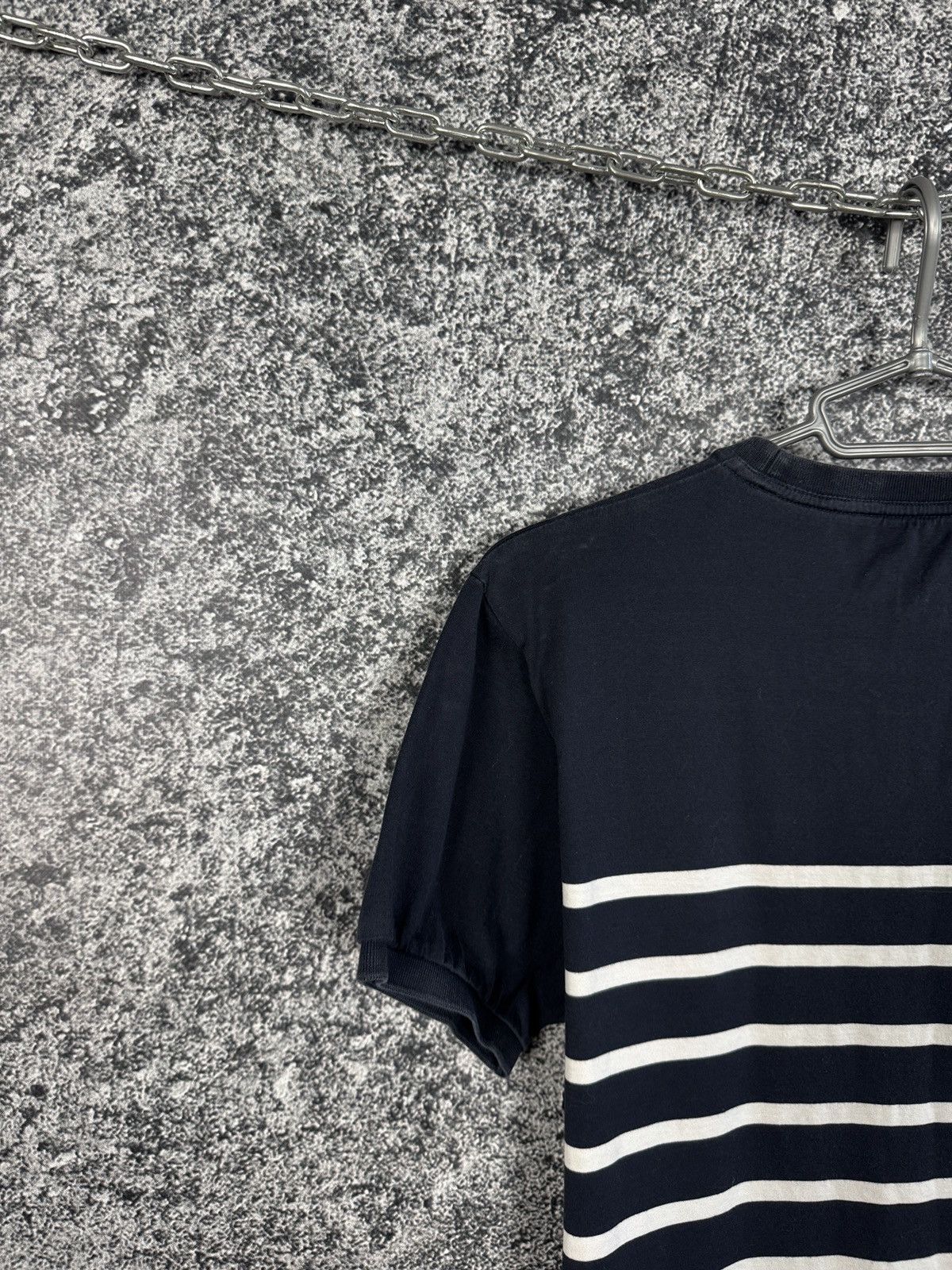 Paul & Shark Men’s Paul Shark Striped Short Sleeve T-Shirt Italy Size M Size US M / EU 48-50 / 2 - 13 Thumbnail