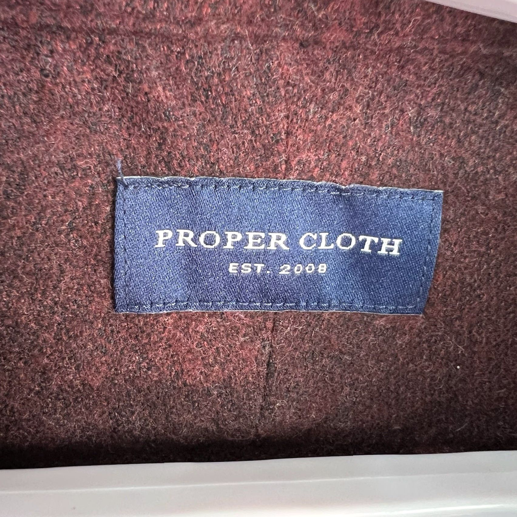 CLOT VINTAGE Cloth Men's Flannel Shirt Size 4XL Long Sleeve Button-Down Casual Fall Winter Spring Cotton Red Size US XXL / EU 58 / 5 - 4 Thumbnail