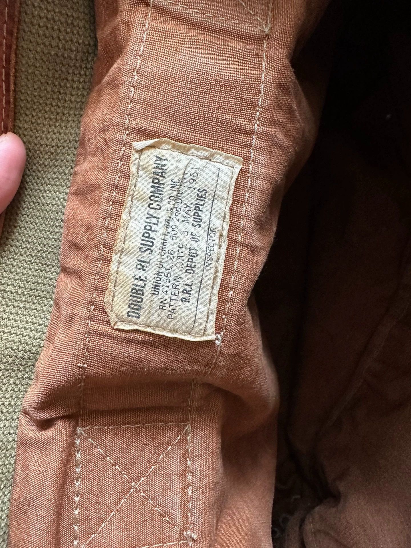 RRL Ralph Lauren RRL Distressed Color Block Leather Postman Bag Size ONE SIZE - 7 Thumbnail