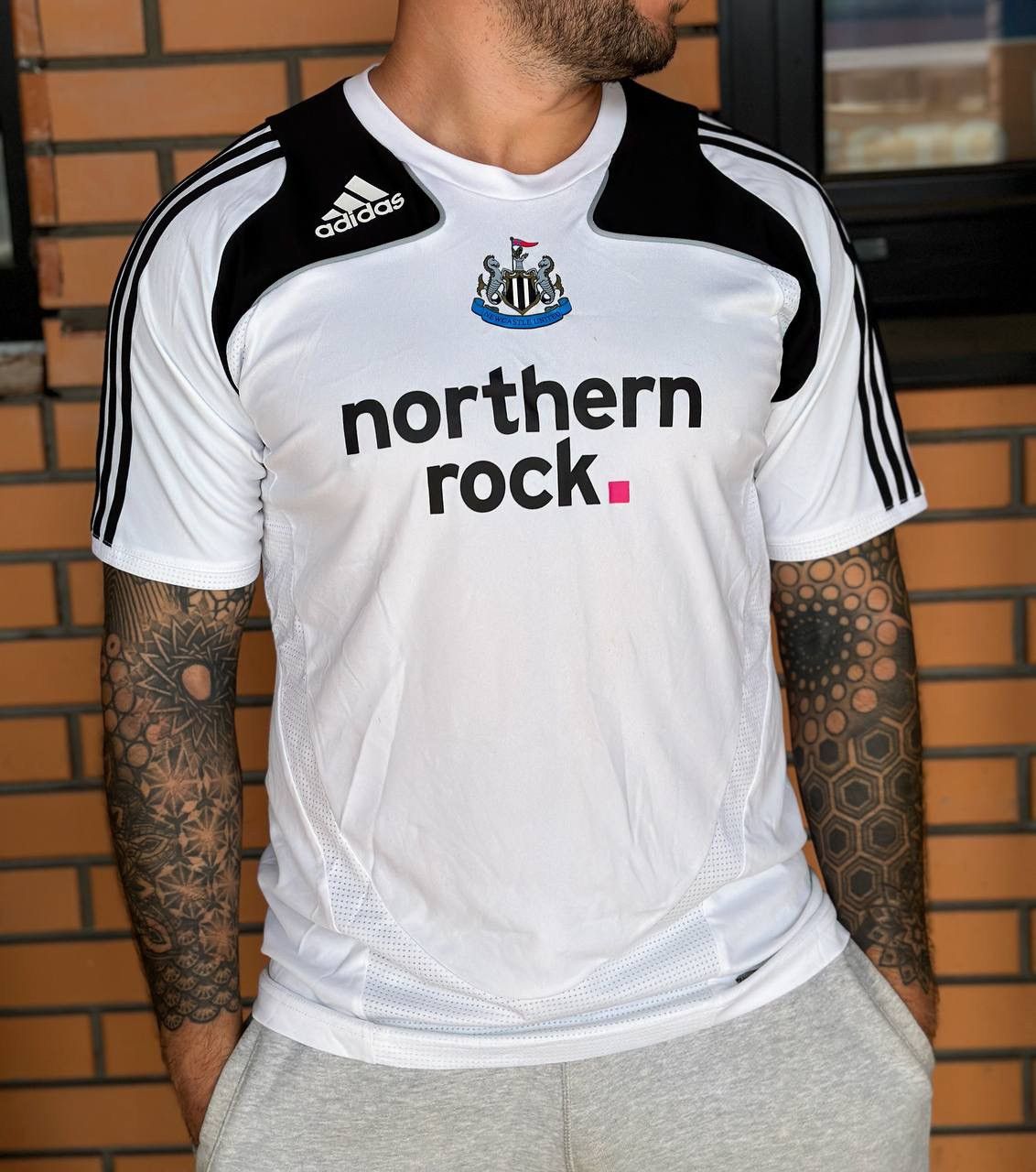 Adidas × Vintage Vintage 2008 Newcastle Adidas Soccer Jersey Size US L / EU 52-54 / 3 - 1 Thumbnail