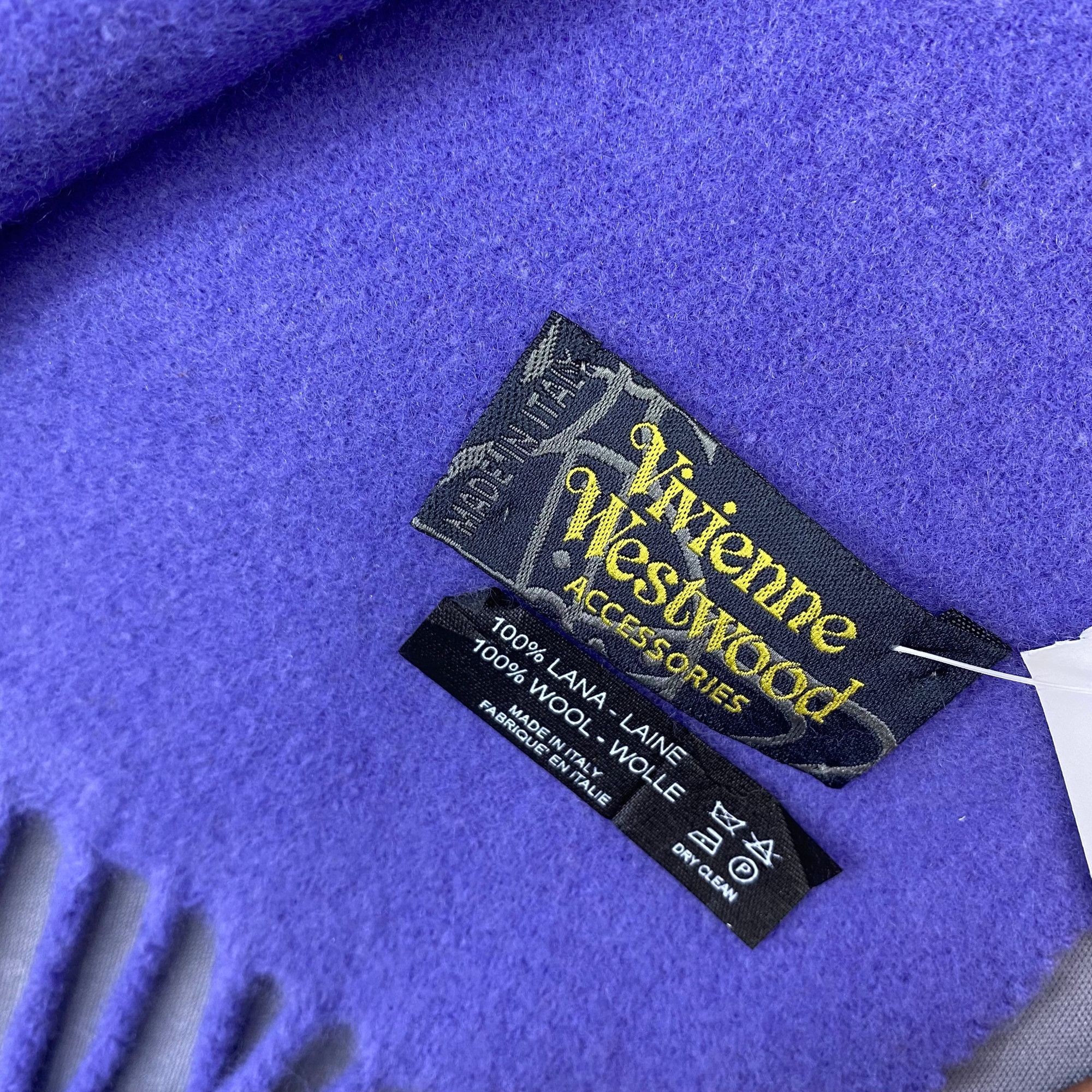 Vivienne Westwood Vintage Vivienne Westwood Scarf Muffler Orbs Wool Scarves cv Size ONE SIZE - 5 Thumbnail