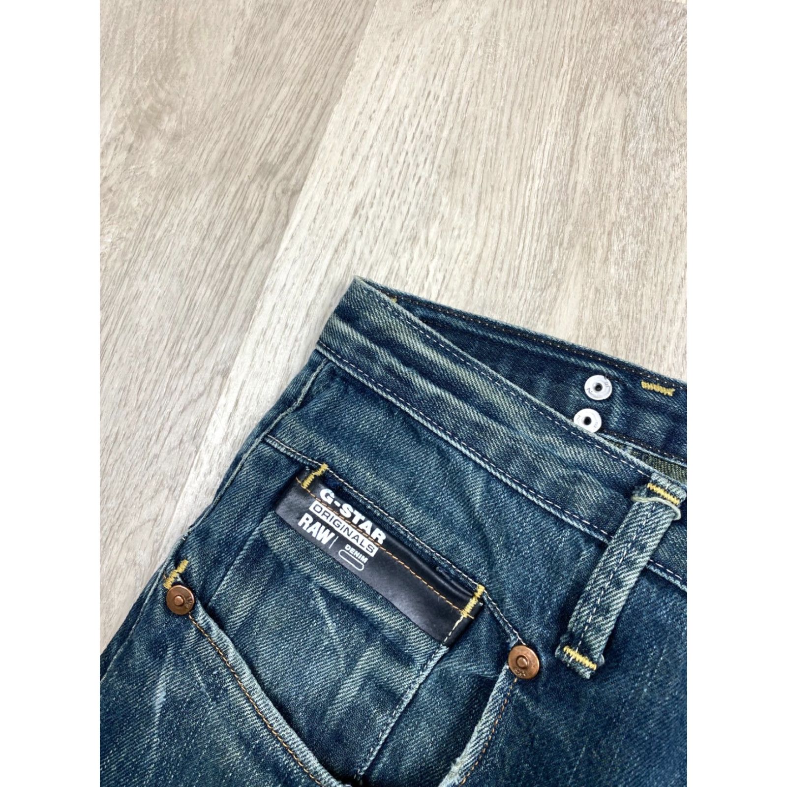 G-Star G-Star Jeans Blue Denim Pants 30 Regular Embroidered Logo Mens Size US 30 / EU 46 - 6 Thumbnail
