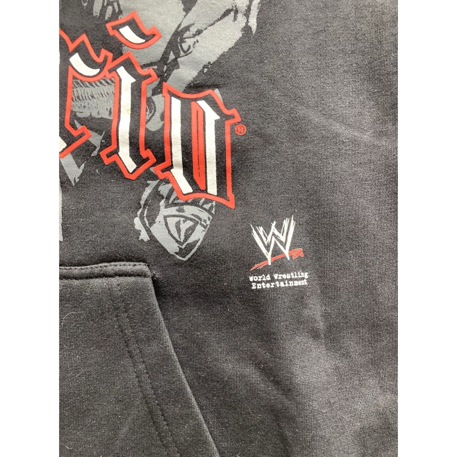 Vintage VINTAGE WWE Hoodie Mens Size L Black Zip Hooded 90s Grunge Sports Shirt/Hoody Size US L / EU 52-54 / 3 - 5 Thumbnail