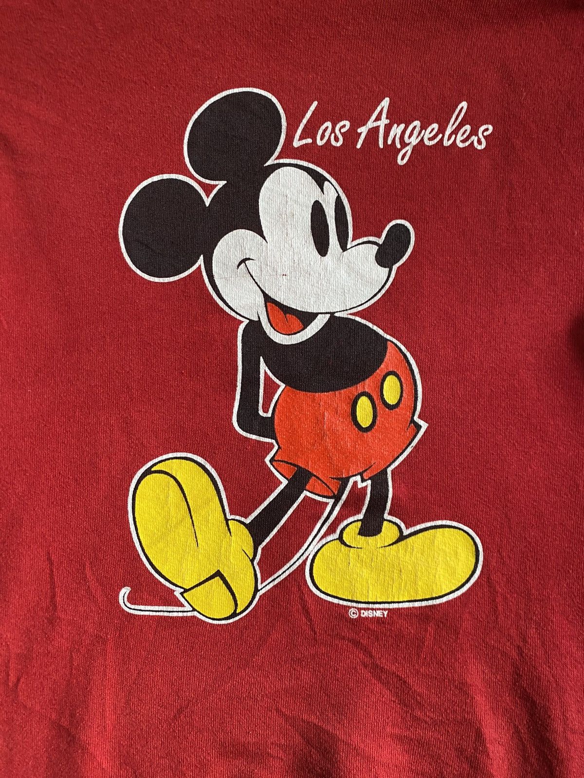 Disney Vintage Disney Mickey Mouse Los Angeles Jumper Made in USA Size US M / EU 48-50 / 2 - 2 Thumbnail