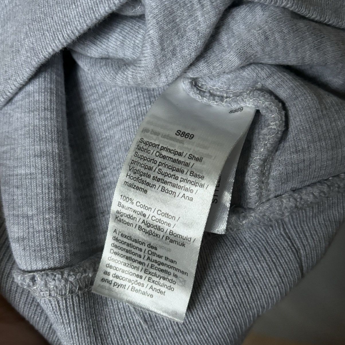 Lacoste Lacoste zip 1/3 sweatshirt basic classic fit grey xl Size US XL / EU 56 / 4 - 5 Thumbnail