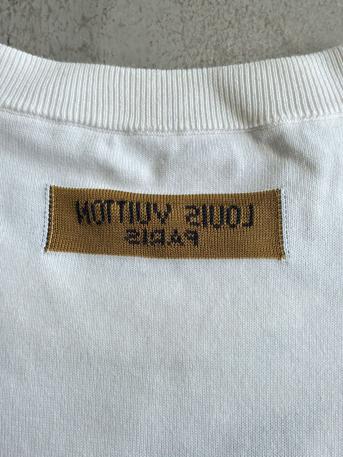 Louis Vuitton Louis Vuitton - Intarsia Comic Knit Tee Size US L / EU 52-54 / 3 - 17 Thumbnail