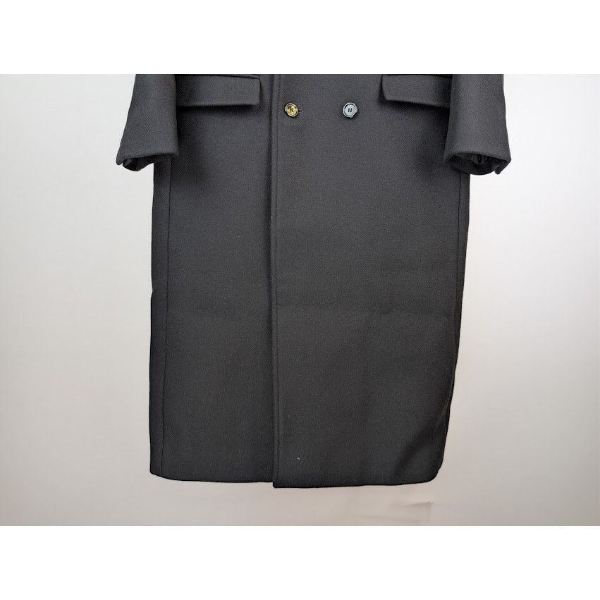 Saint Laurent Paris o1rshd1 Long Officer Coat in Wool Gabardine in Grey Size US M / EU 48-50 / 2 - 4 Thumbnail