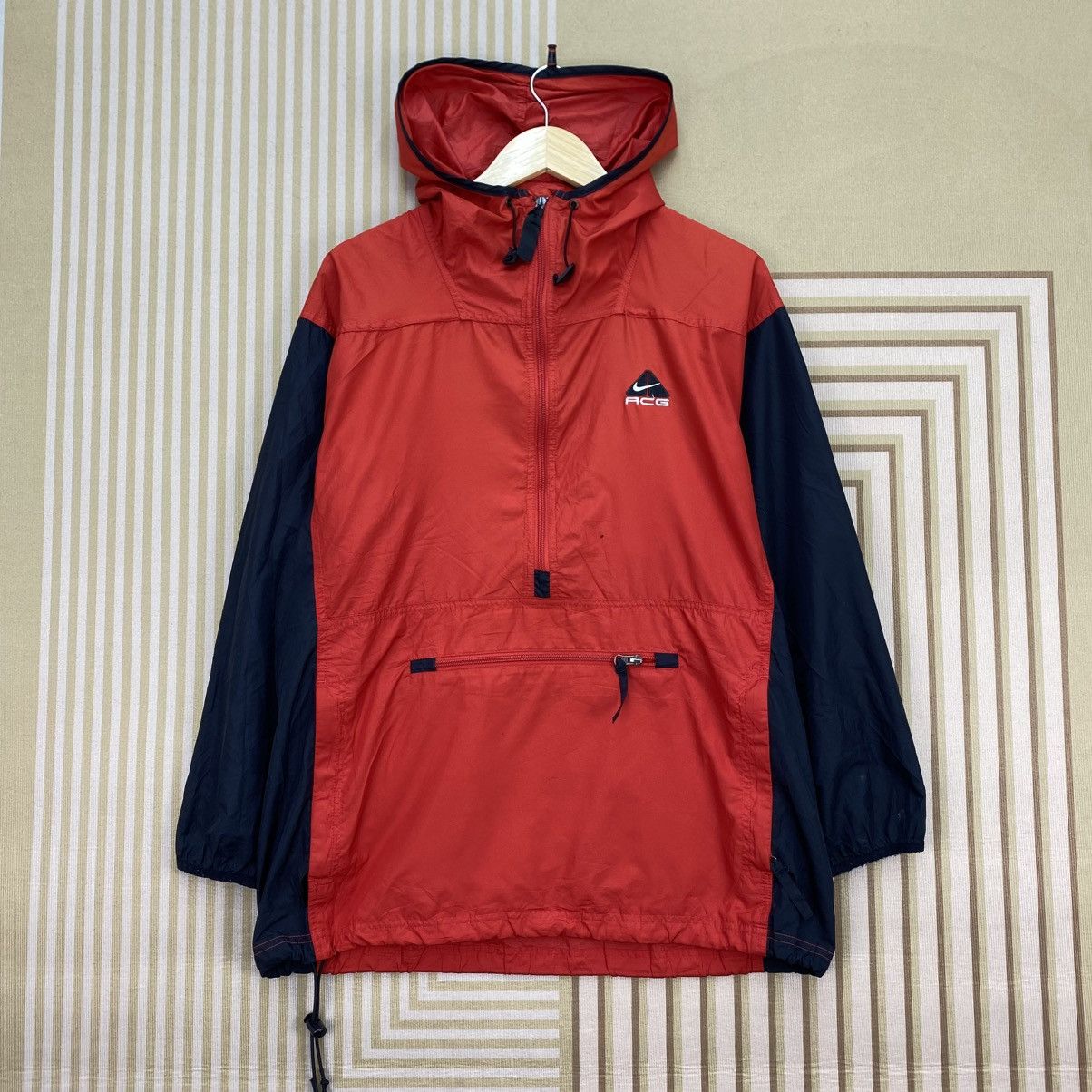 Nike ACG 🫶 vintage Nike ACG nylon anorak Two Tone jacket Size US M / EU 48-50 / 2 - 1 Thumbnail