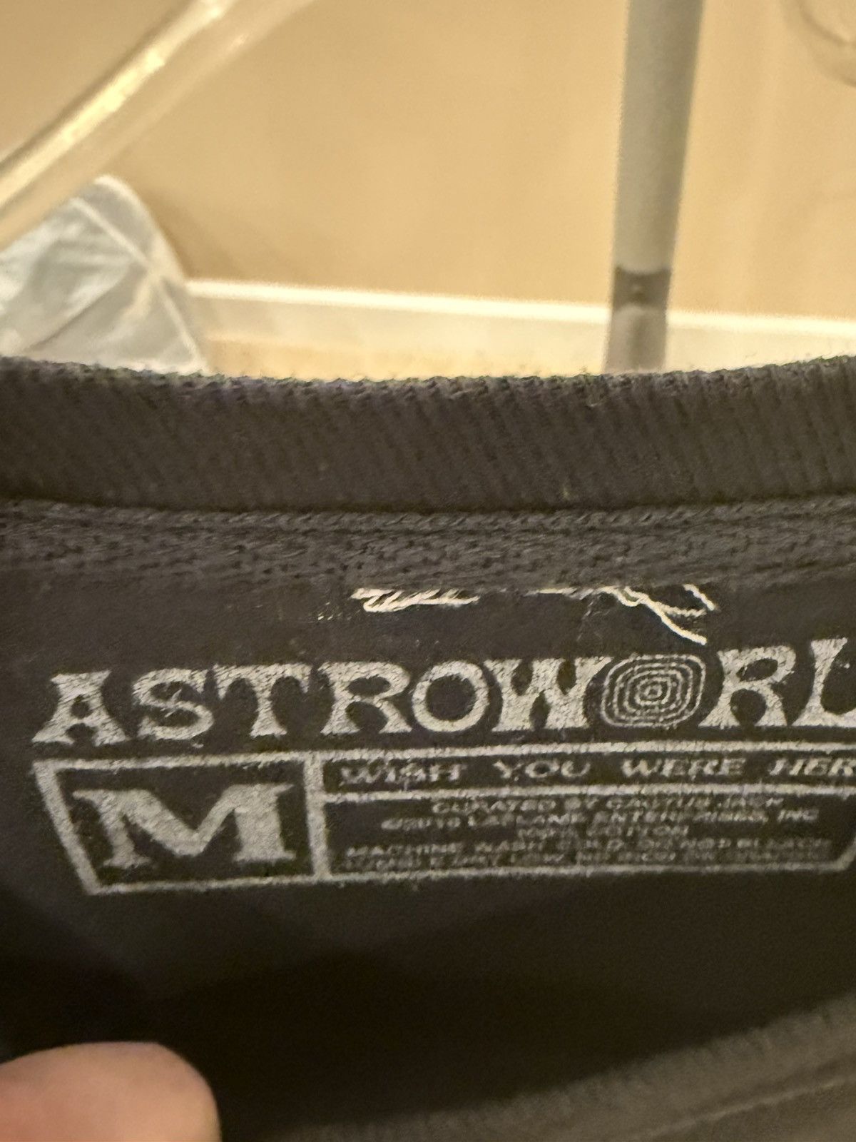 Travis Scott Travis Scott Astroworld Enjoy The Ride Long Sleeve Tee Size US M / EU 48-50 / 2 - 4 Thumbnail