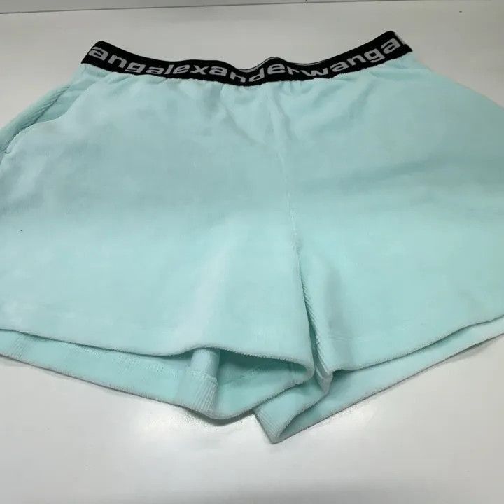 Alexander Wang Alexander Wang SS21 Logo Corduroy Shorts - Size 23" - 6 Thumbnail