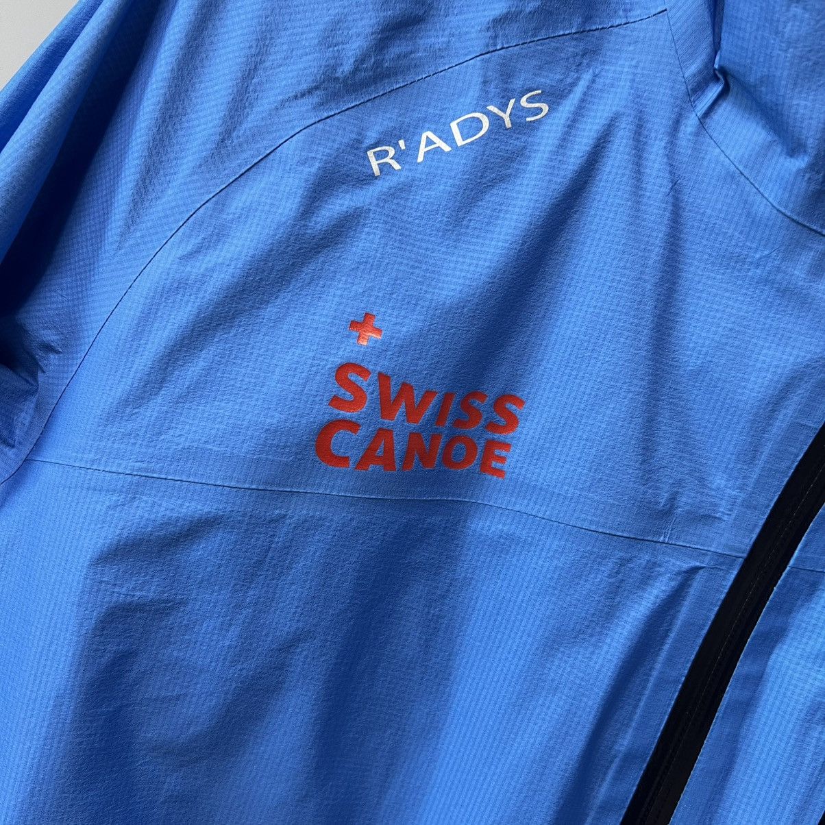 Goretex R'ADYS WINDBREAKER WATERPROOF JACKET OUTDOOR BLUE SWISS Y2K Size US L / EU 52-54 / 3 - 16 Thumbnail