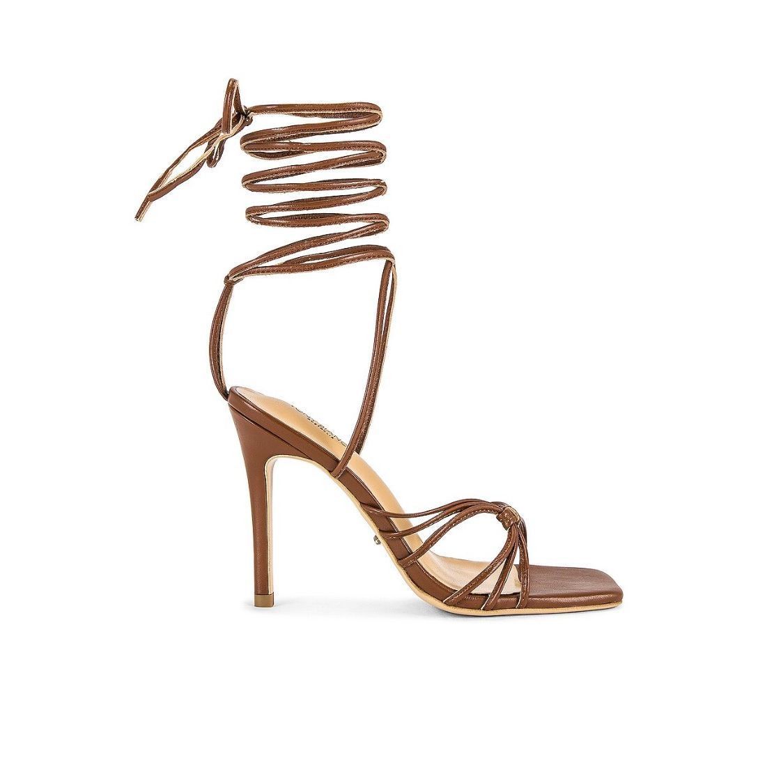 Tony Bianco Feliz Sanda in Rust Nappa Size 10 NIB