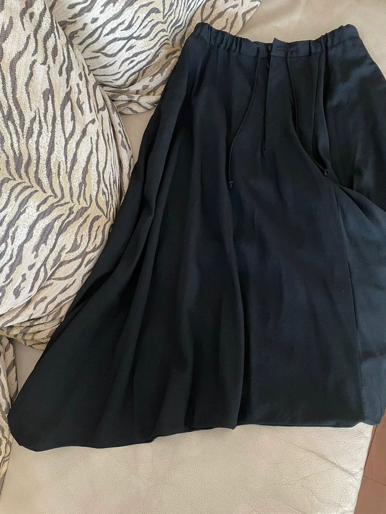 Yohji Yamamoto Yohji Yamamoto size 1 Black culottes pants 2506-Nextarrow Size US 28 / EU 44 - 3 Thumbnail