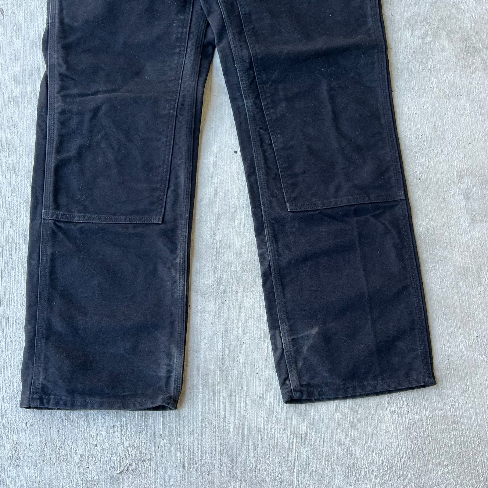 Carhartt × Vintage Carhartt black double knee work wear carpenter pants Size US 31 - 3 Thumbnail