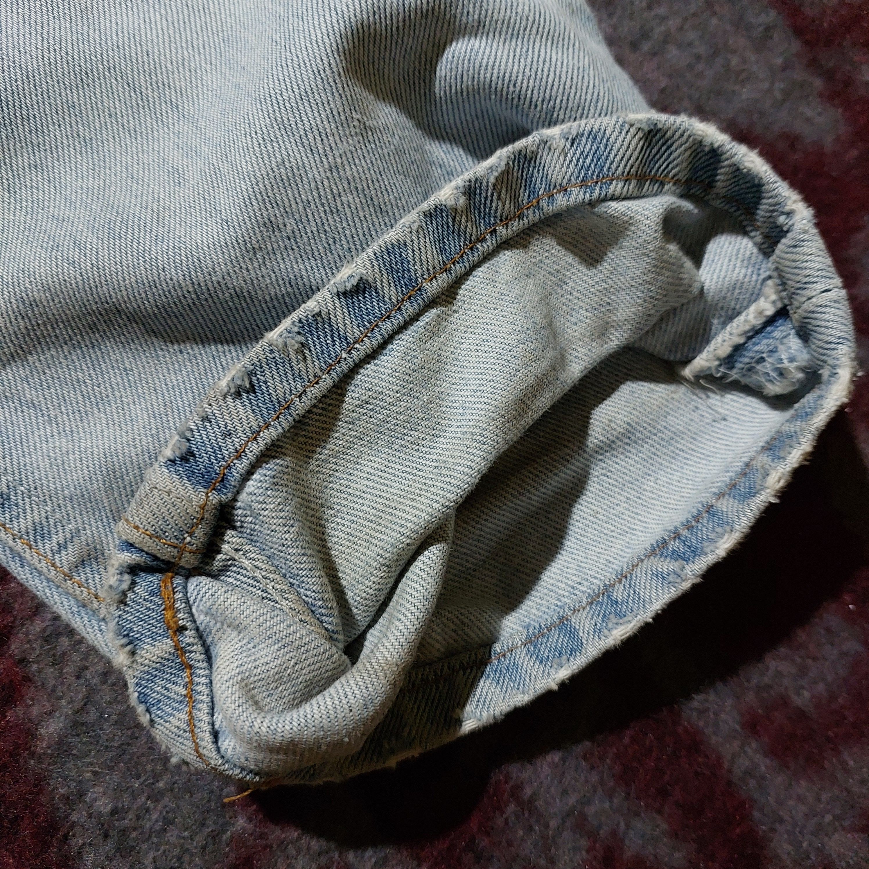 Levi's Vintage Levi's 501 USA Distressed denim Size US 27 - 6 Thumbnail