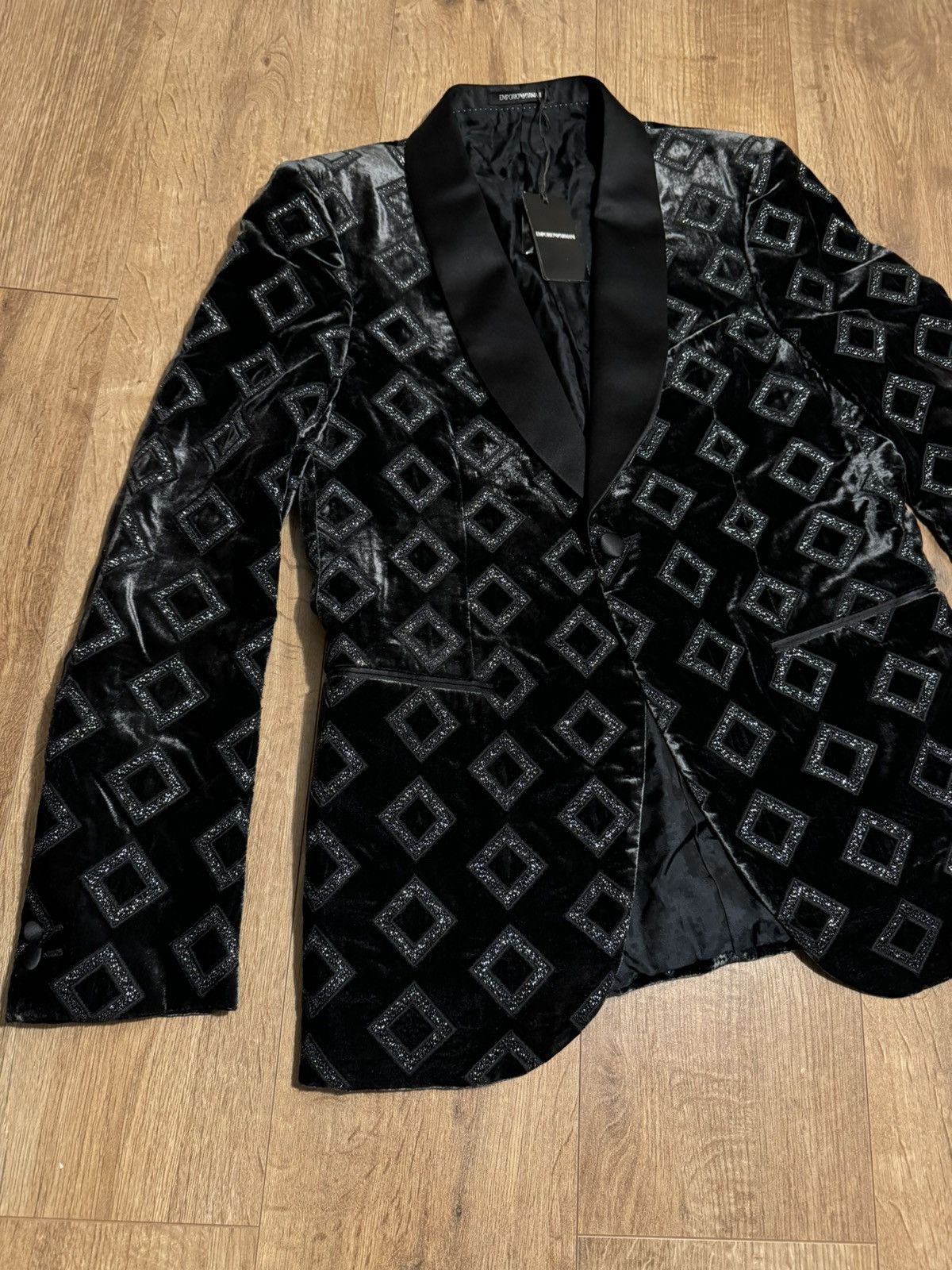 Emporio Armani Emporio Armani Tuxedo, black and silver, Stars collect, 50 Size 50S - 3 Thumbnail