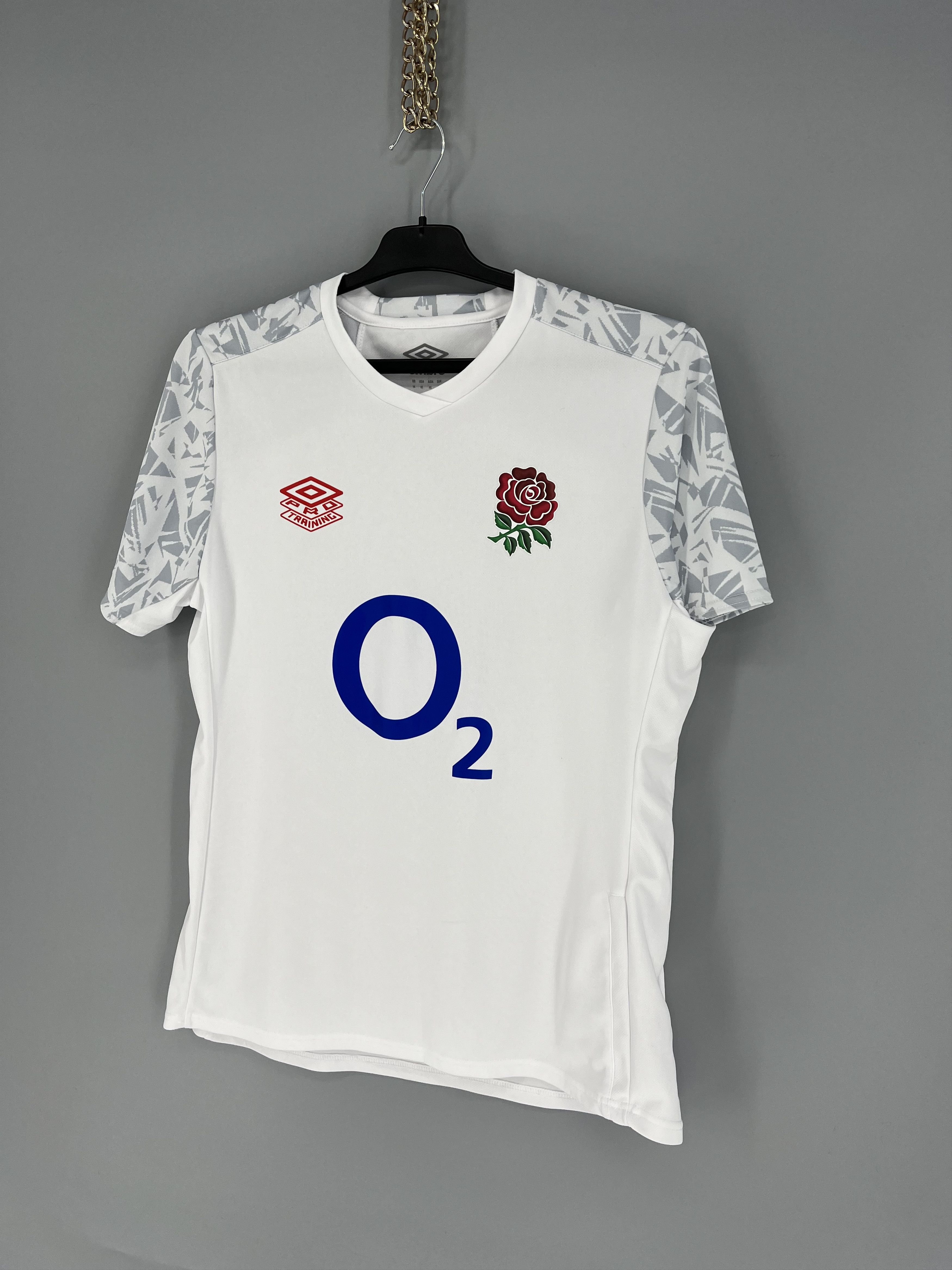 Umbro Blockore Umbro England Rugby Jersey World Cup Rare Size US S / EU 44-46 / 1 - 3 Thumbnail