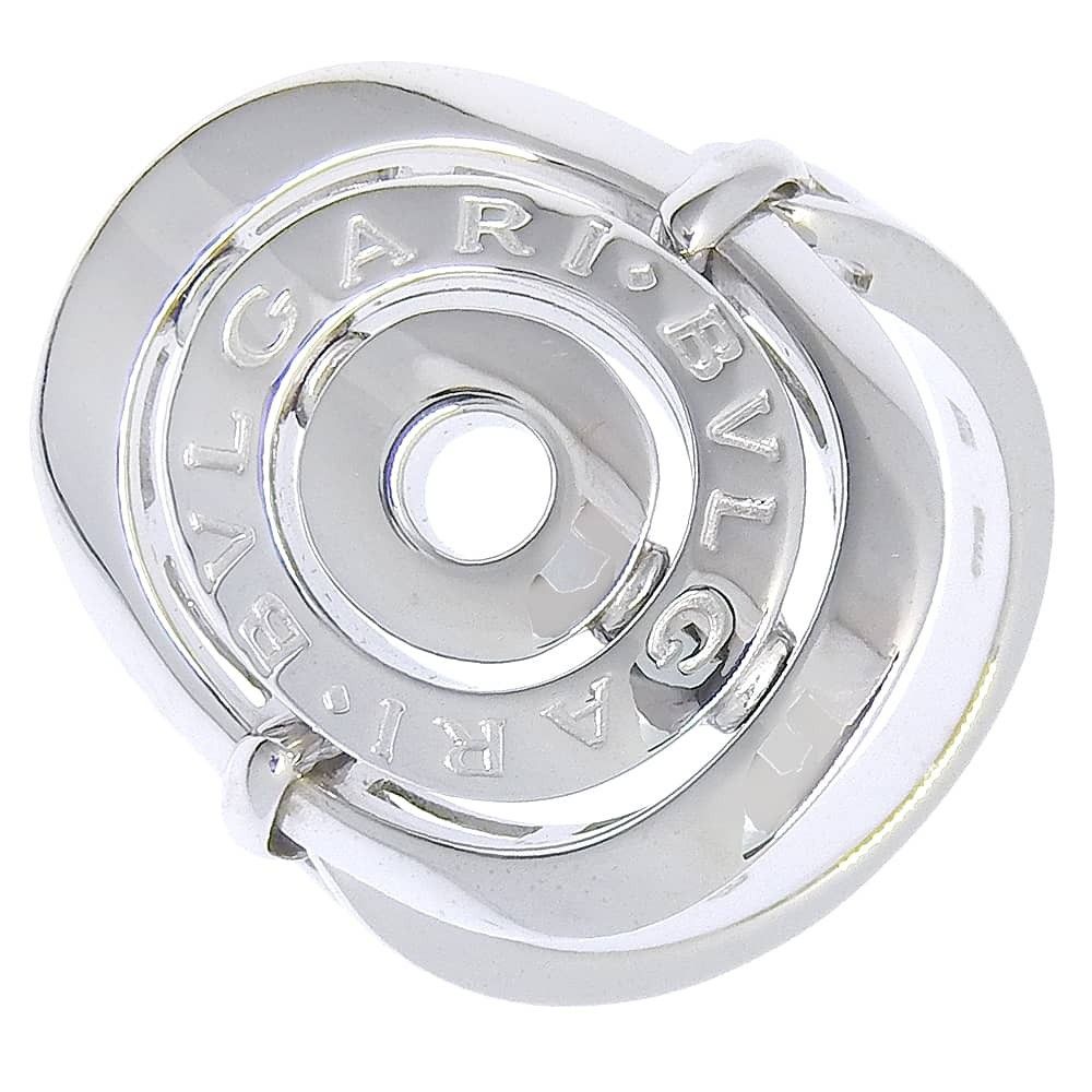 Bvlgari Bvlgari Astrale Cerchi Shield Ring 18K White Gold Size ONE SIZE - 1 Thumbnail