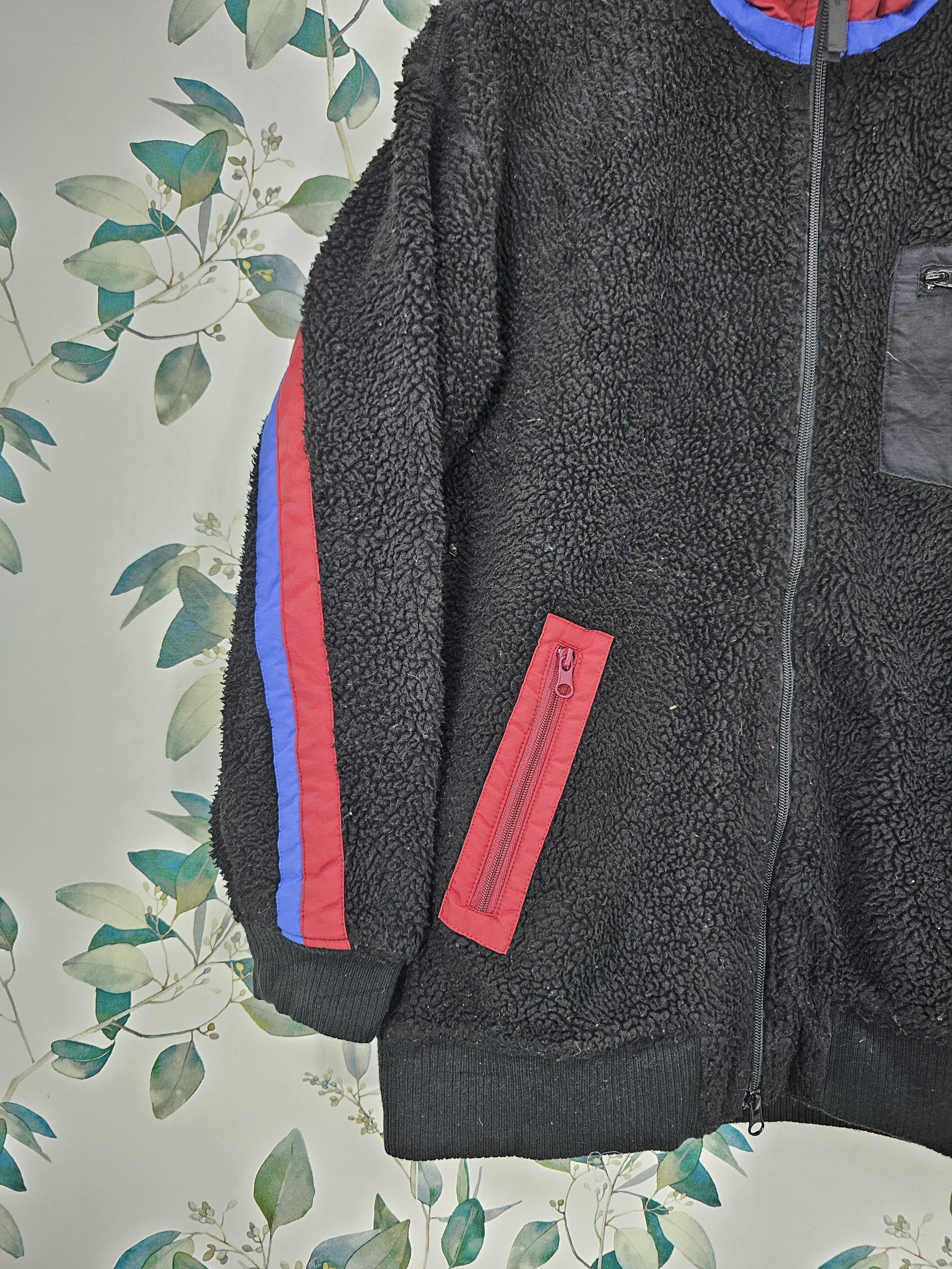 Japanese Brand Japanese Brand X-GIRL Usa Fleece Sherpa Jacket J0121 Size US M / EU 48-50 / 2 - 4 Thumbnail