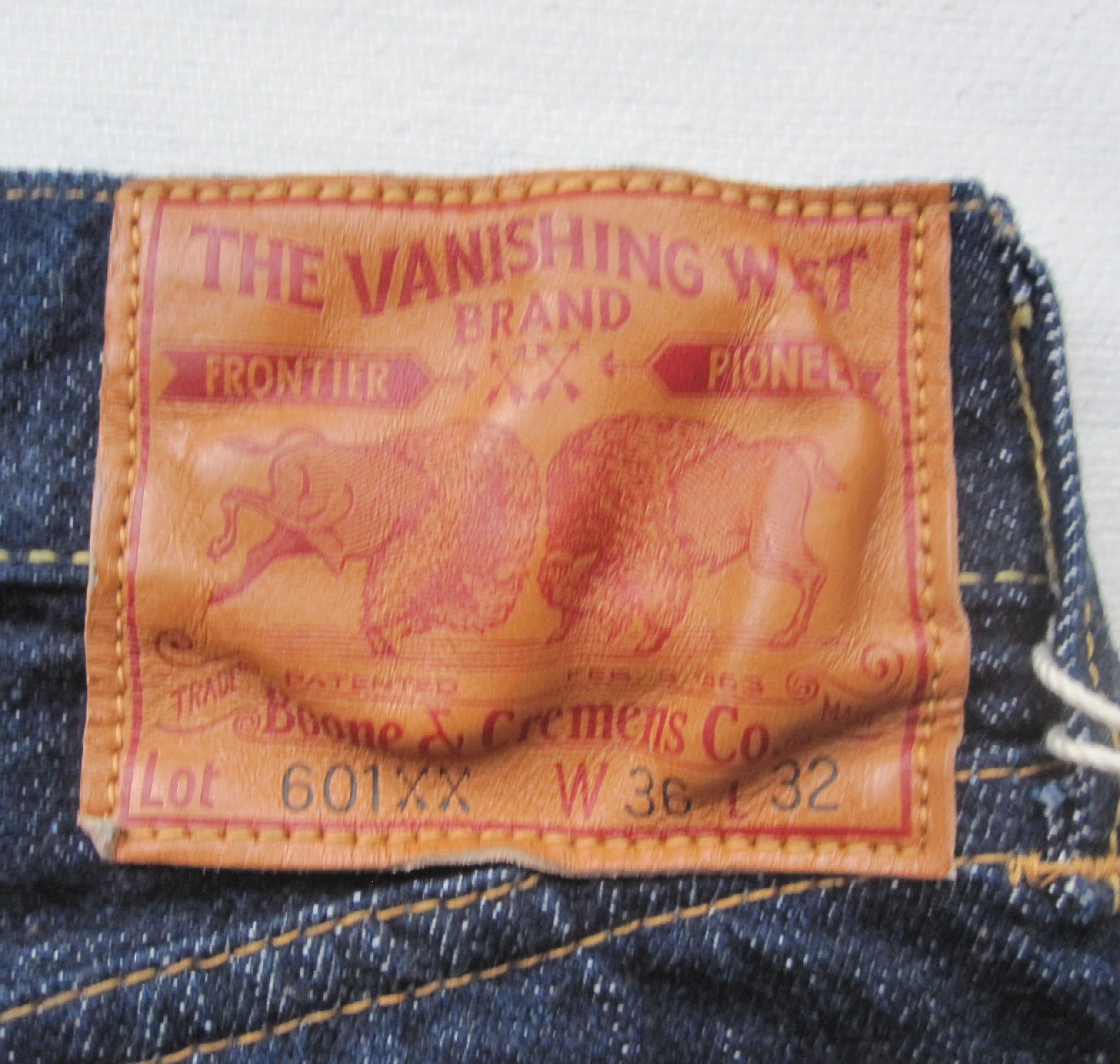 Freewheelers “Lot 601XX" 1947 DENIM PANTS Size US 36 / EU 52 - 9 Thumbnail