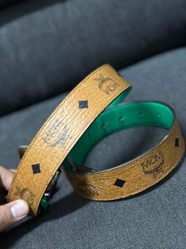 MCM Authentic MCM Belt Size 34 Size 34 - 5 Thumbnail