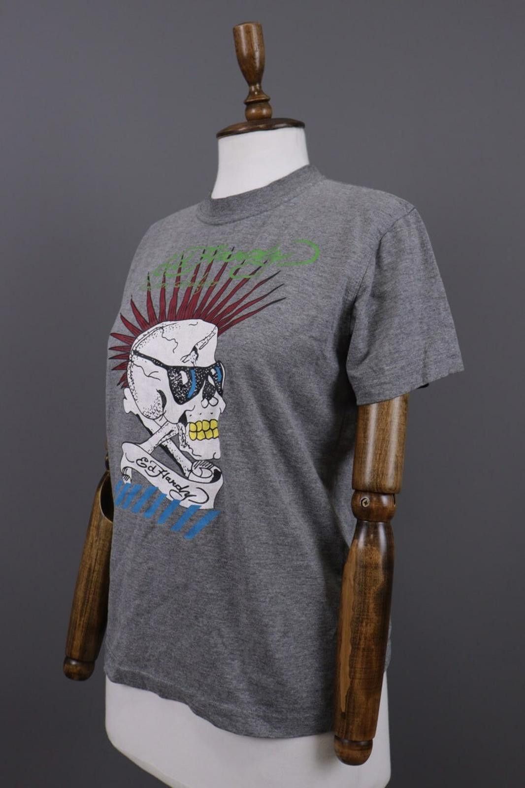 Ed Hardy Ed Hardy by Christian Audigier Scool Print T-Shirt Size S Size S / US 4 / IT 40 - 7 Thumbnail