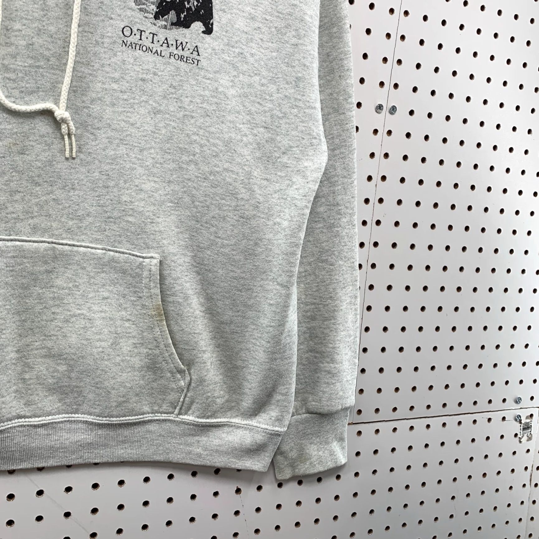 Vintage VINTAGE National Ottawa National Park Hoodie Sweatshirt Men Large Gray Bear Outdoor Size US L / EU 52-54 / 3 - 7 Thumbnail