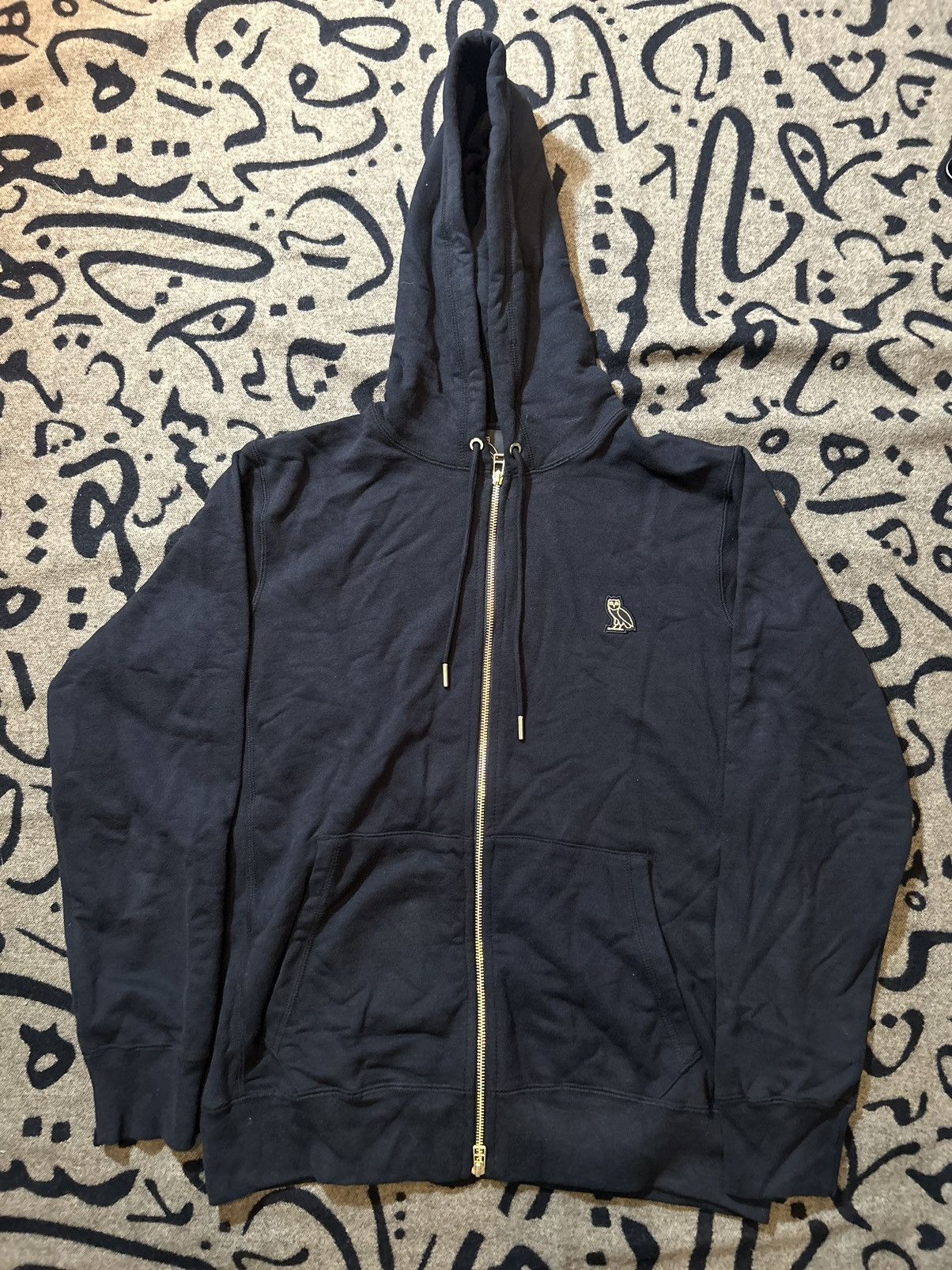 October's Very Own 2019 Owl Patch Zip Hoodie Size US L / EU 52-54 / 3 - 1 Thumbnail